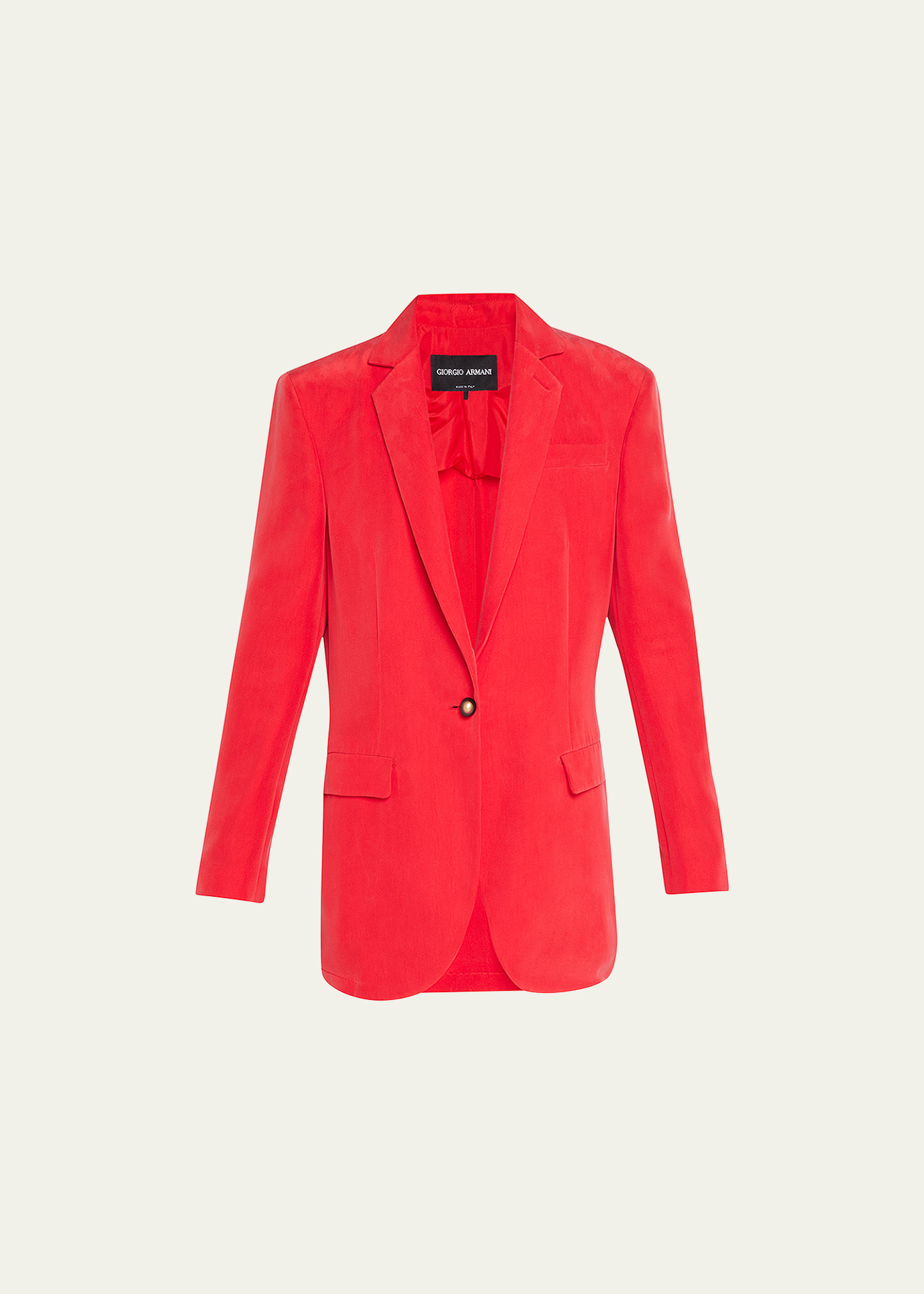 ジャケット Giorgio Armani Silk Blend Lined Blazer Giorgio Armani Silk Blend Lined Blazer (GIORGIO ARMANI