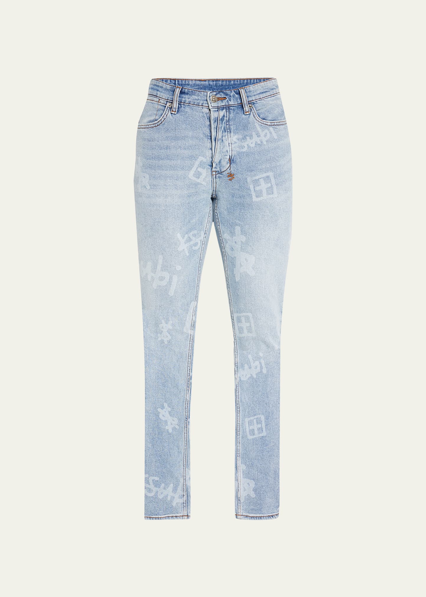 Gucci jeans cheap with writing