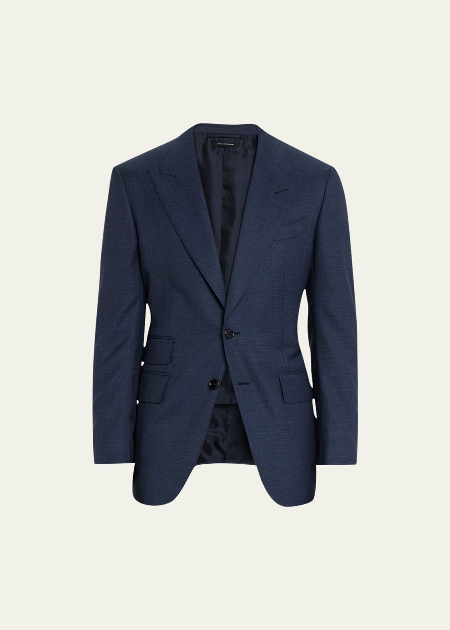 TOM FORD Men's Micro Mouline Wool-Blend Suit - Bergdorf Goodman