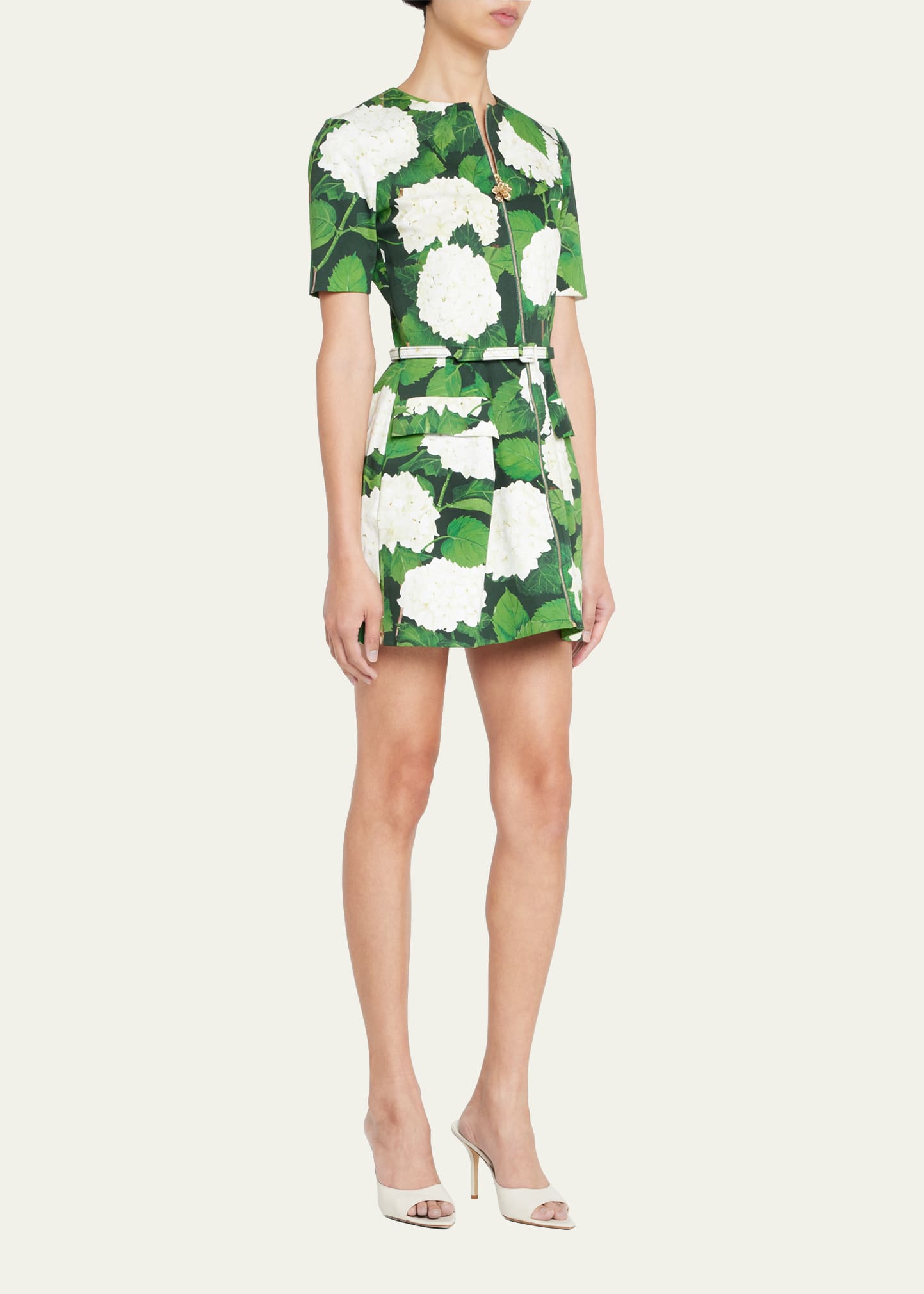 【近年】 フォクシーニューヨーク Hydrangea Dress ハイドランジア 41016 Dress 