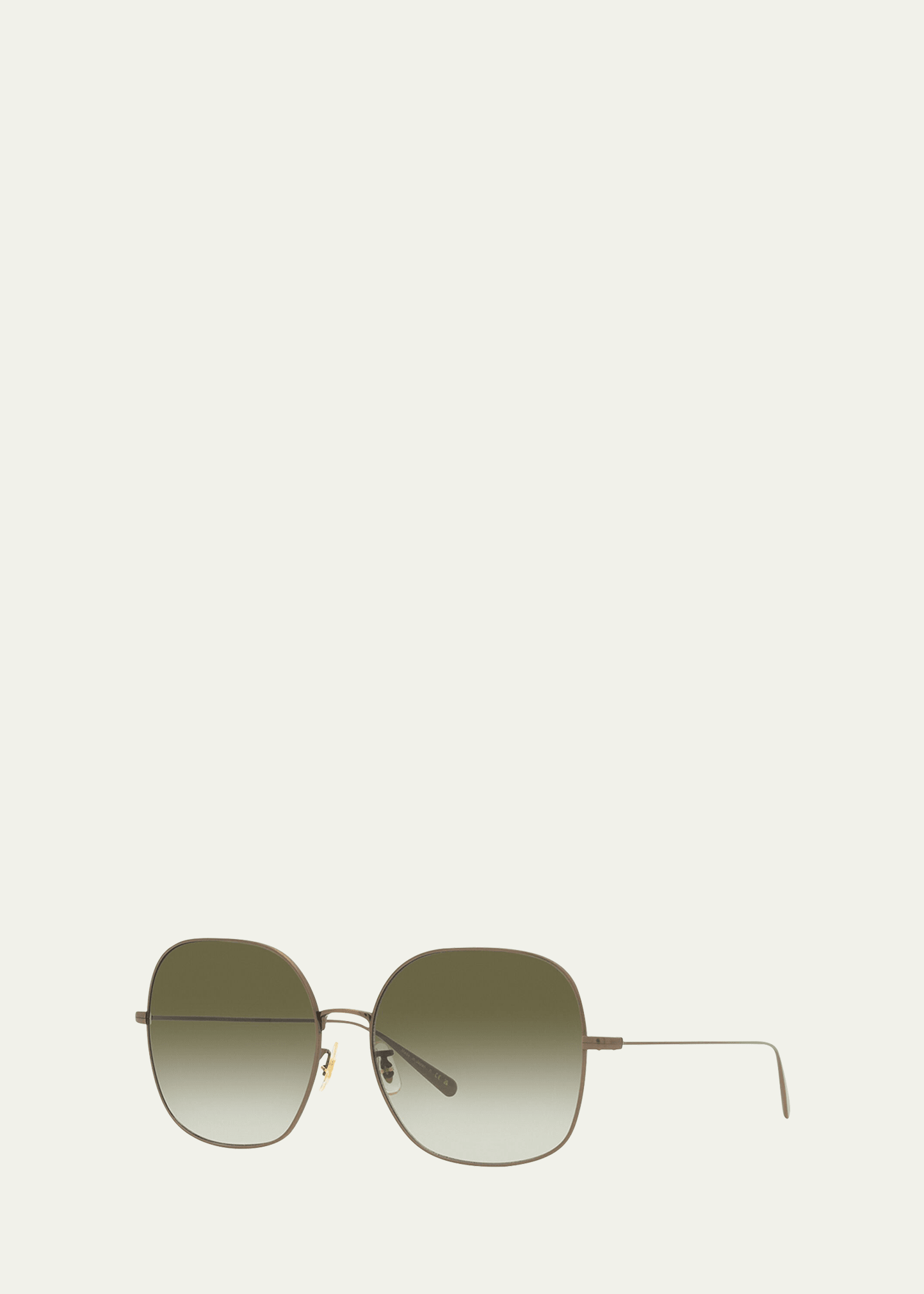 Brunello Cucinelli & Oliver Peoples Gradient Round Titanium Sunglasses -  Bergdorf Goodman
