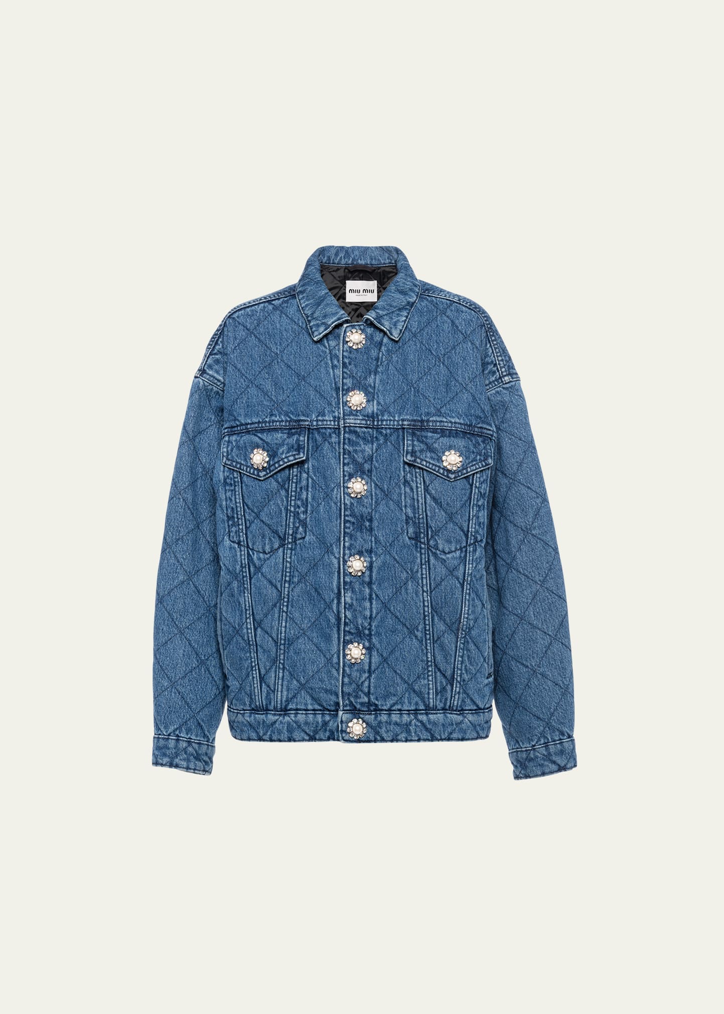 再×14入荷 1999fw miu miu boy's denim jacket 48 | thefoodologist.com.au