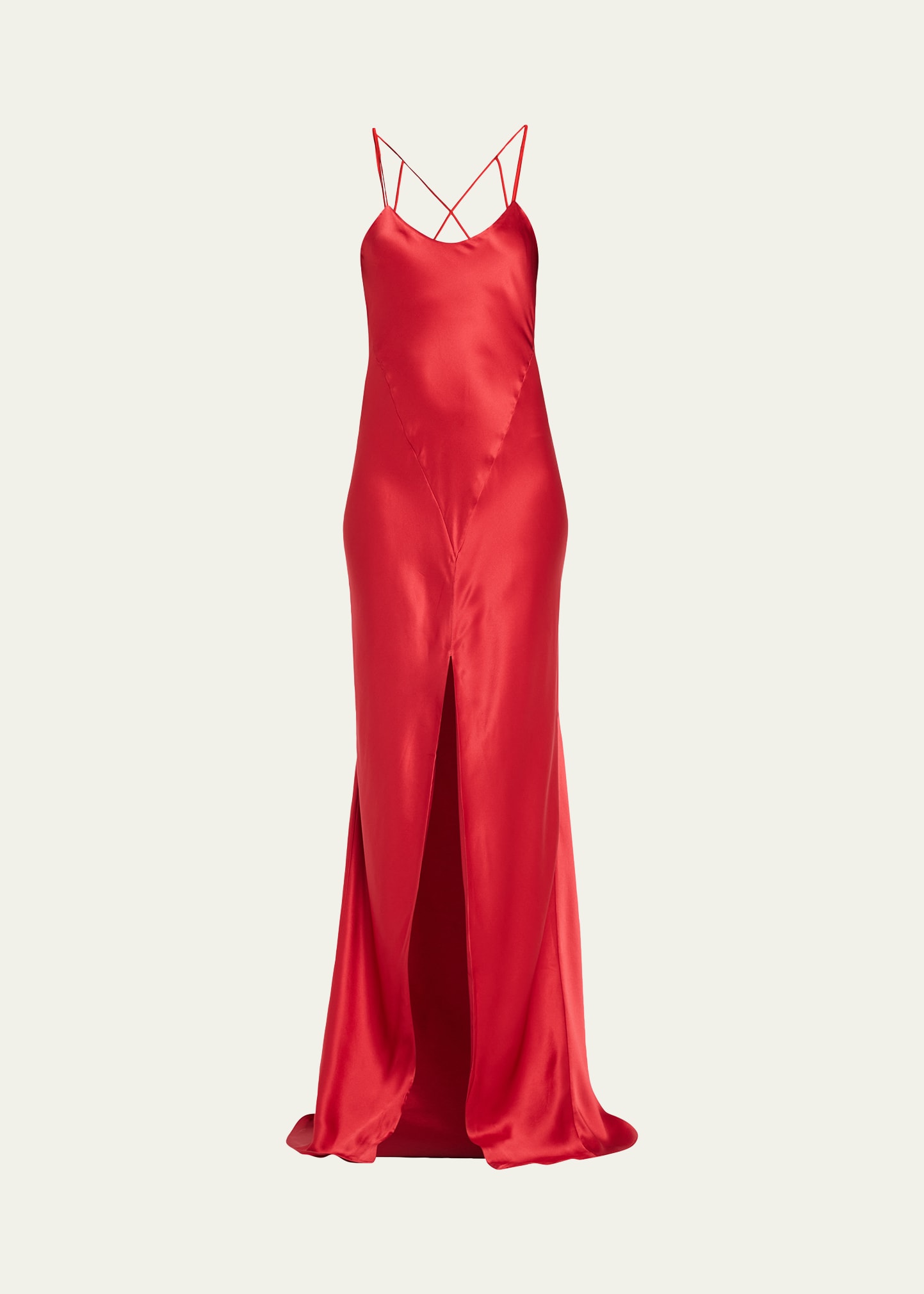 Kiki De Montparnasse Cage Strappy Silk Maxi Dress - Bergdorf Goodman