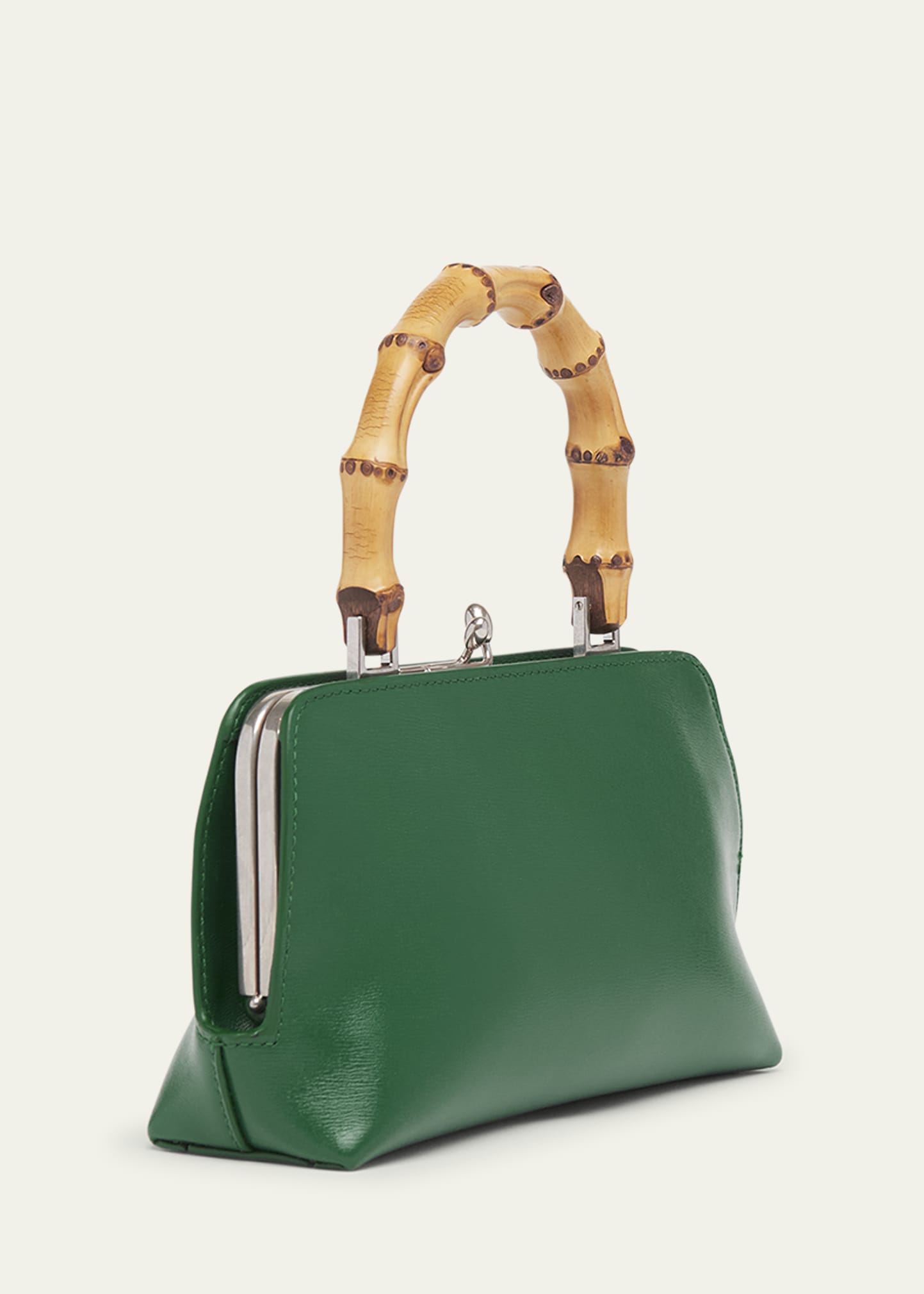 Jil Sander Goji Mini Bamboo Top-Handle Bag - Bergdorf Goodman