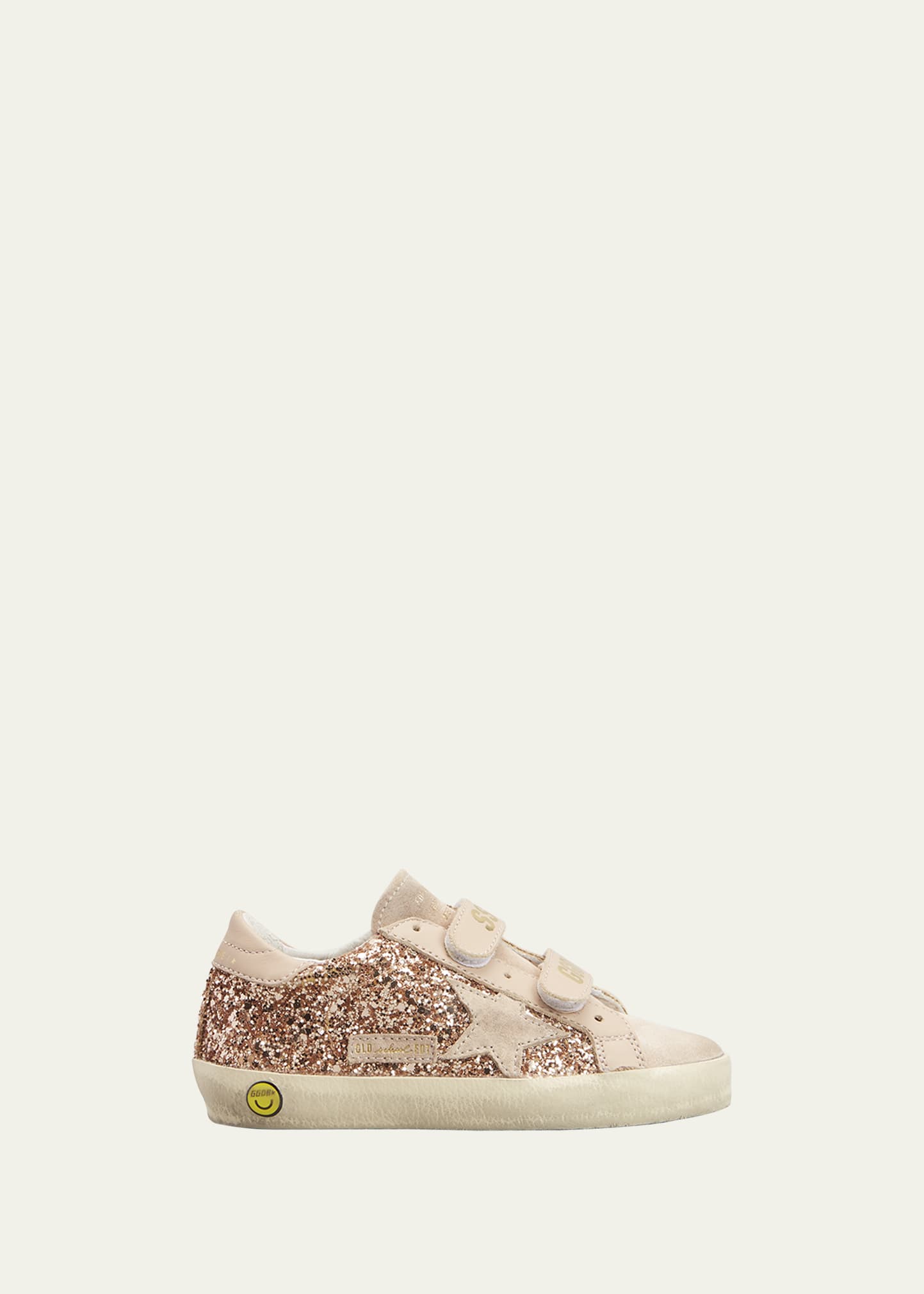 Golden Goose Girl's Old School Glitter Low-Top Sneakers, Toddler/Kids