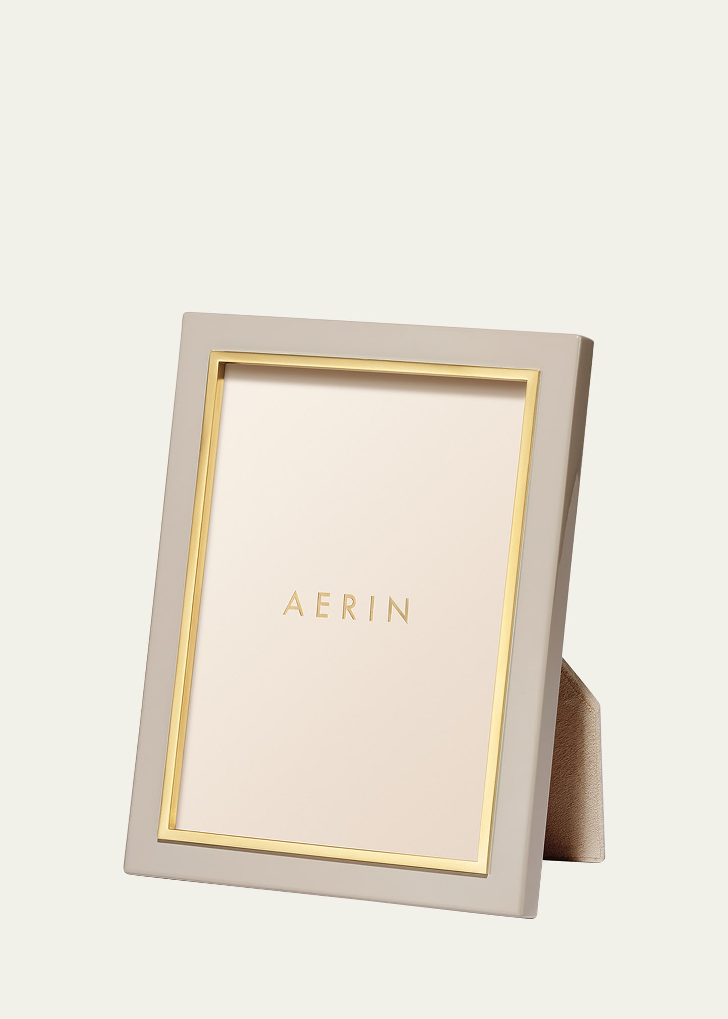 AERIN Varda Lacquer Photo Frame French Blue 5x7 Bergdorf Goodman