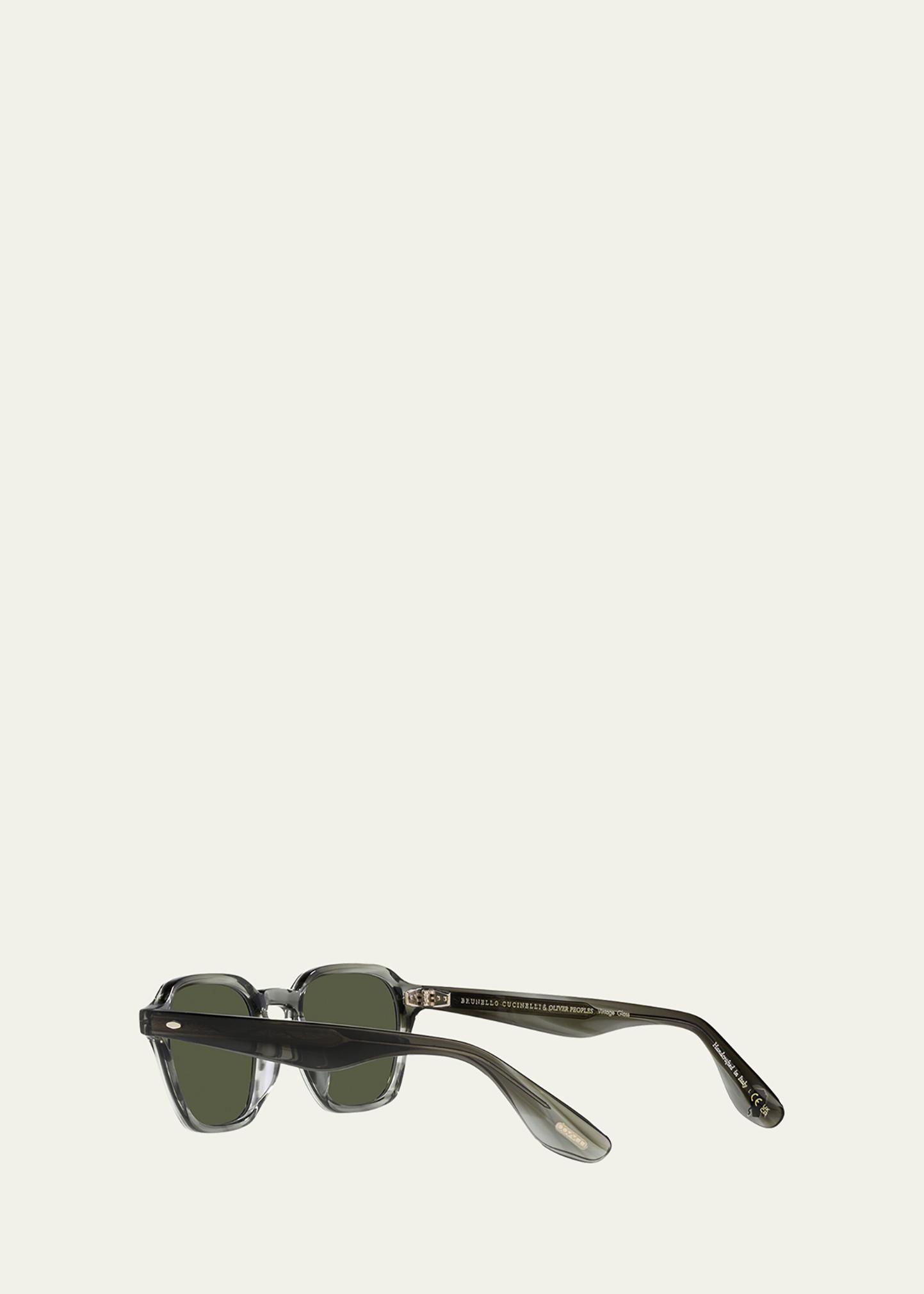 Oliver Peoples x Brunello Cucinelli Men's Griffo Keyhole Bridge