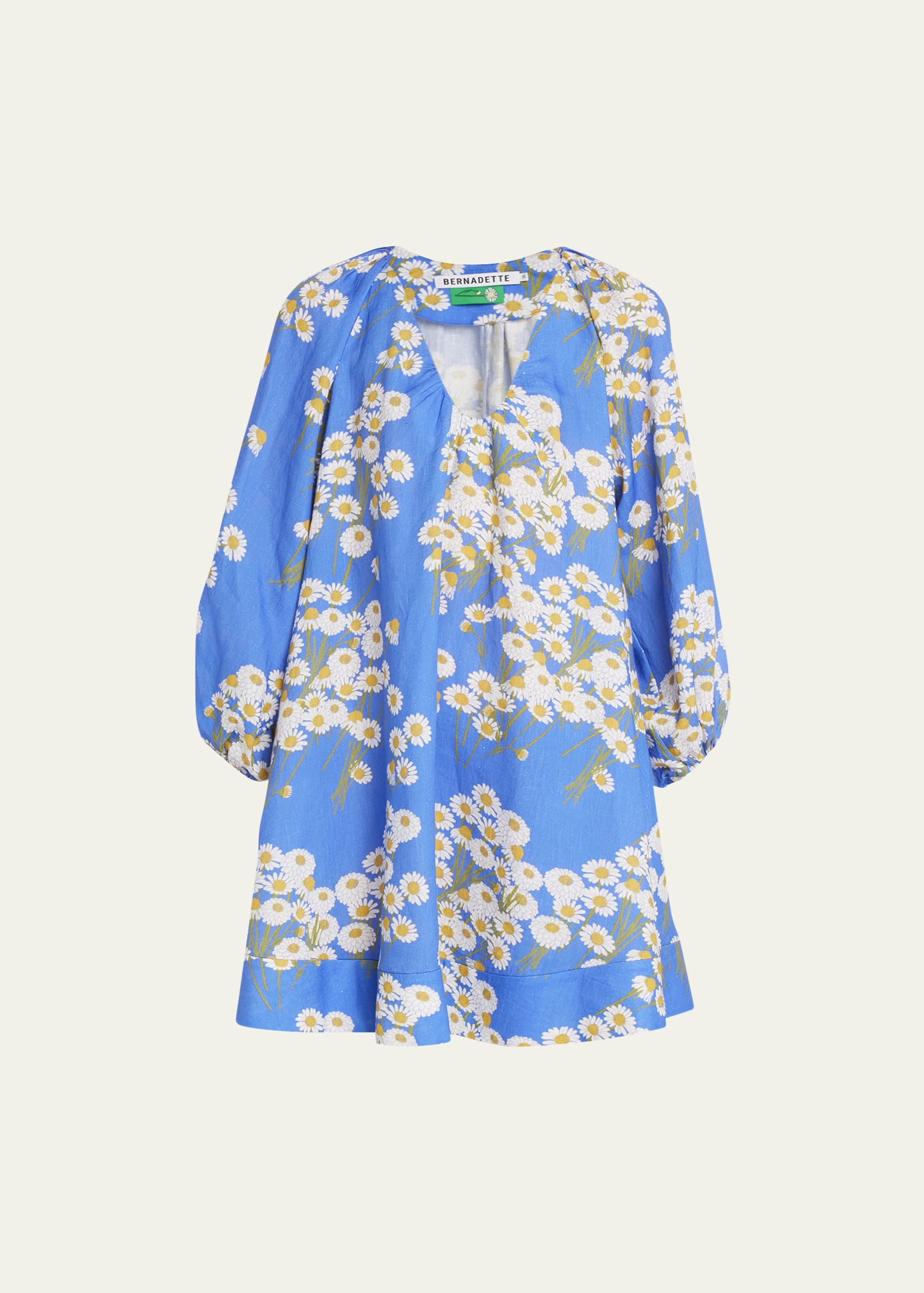 bernadette blue dress Bernadette Mini Dress Blue – Rebecca Vallance main image 0