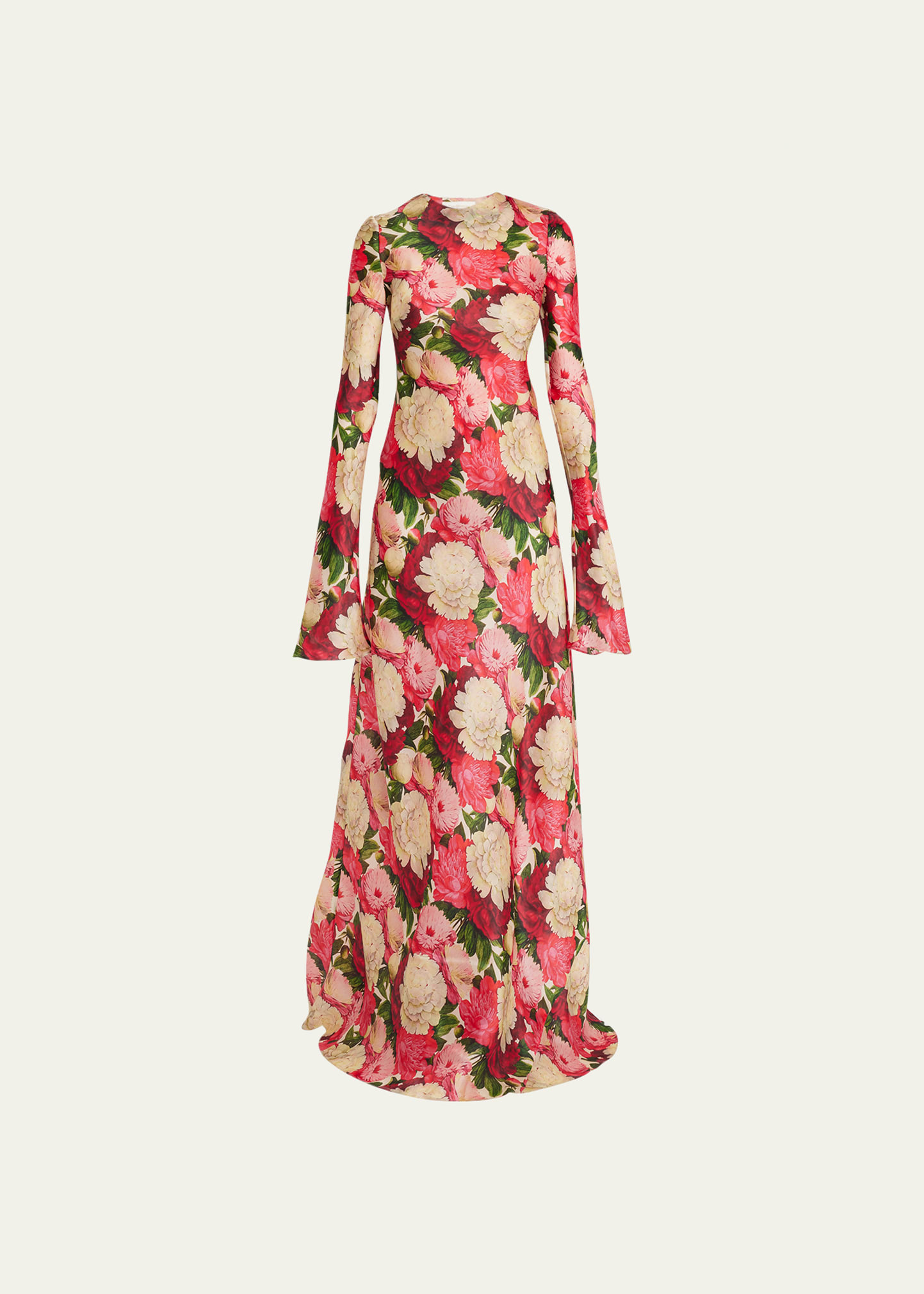 Zimmermann Wonderland Floral Long Sleeve Maxi Dress