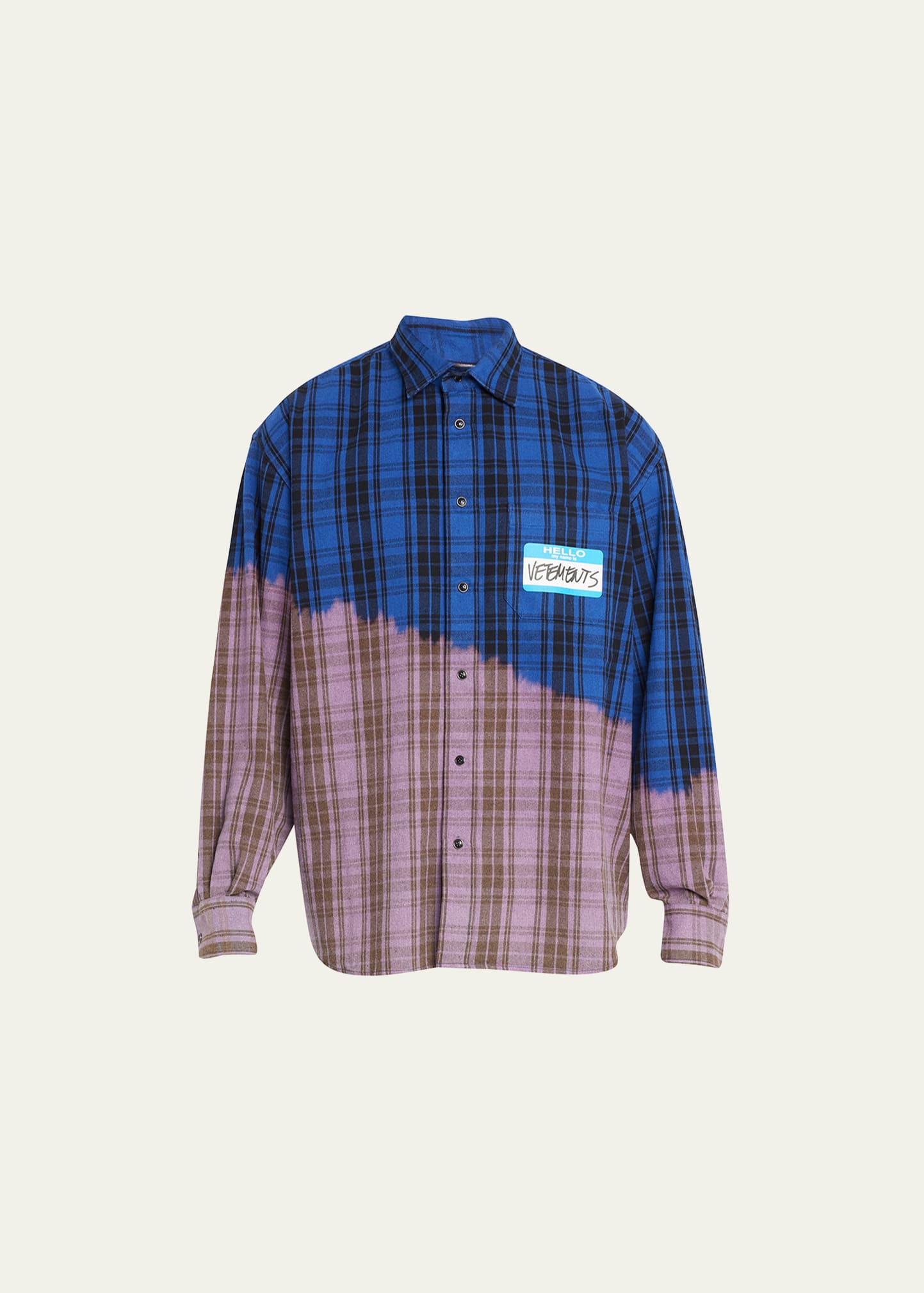 Men's My Name Is Check Flannel