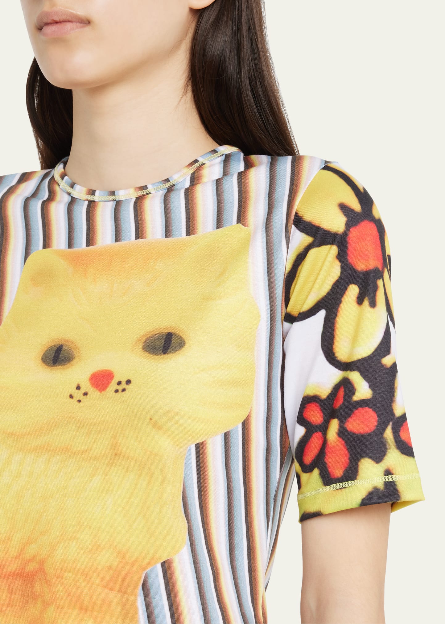 CHOPOVA LOWENA Cat Short 猫 半袖 CHOPOVA LOWENA 猫 半袖Tシャツ