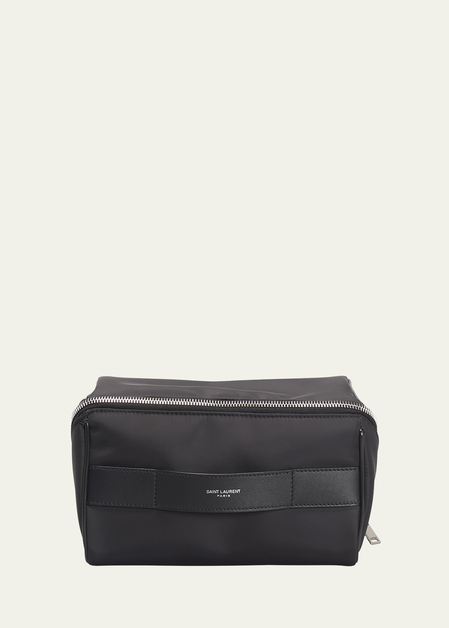 Saint Laurent Men's Leather Toiletry Bag