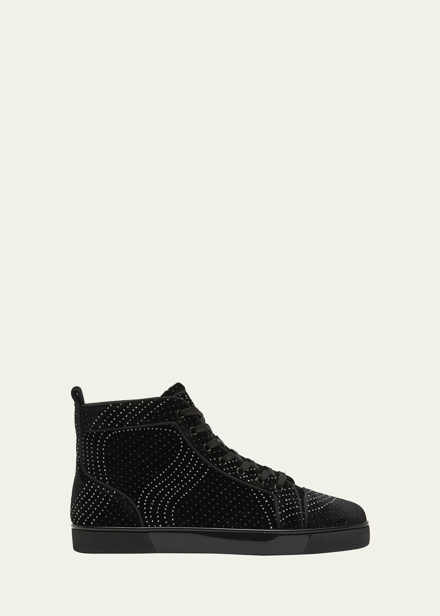 Christian Louboutin Louis Orlato Flat Jumbo High-Top Sneaker - Bergdorf  Goodman