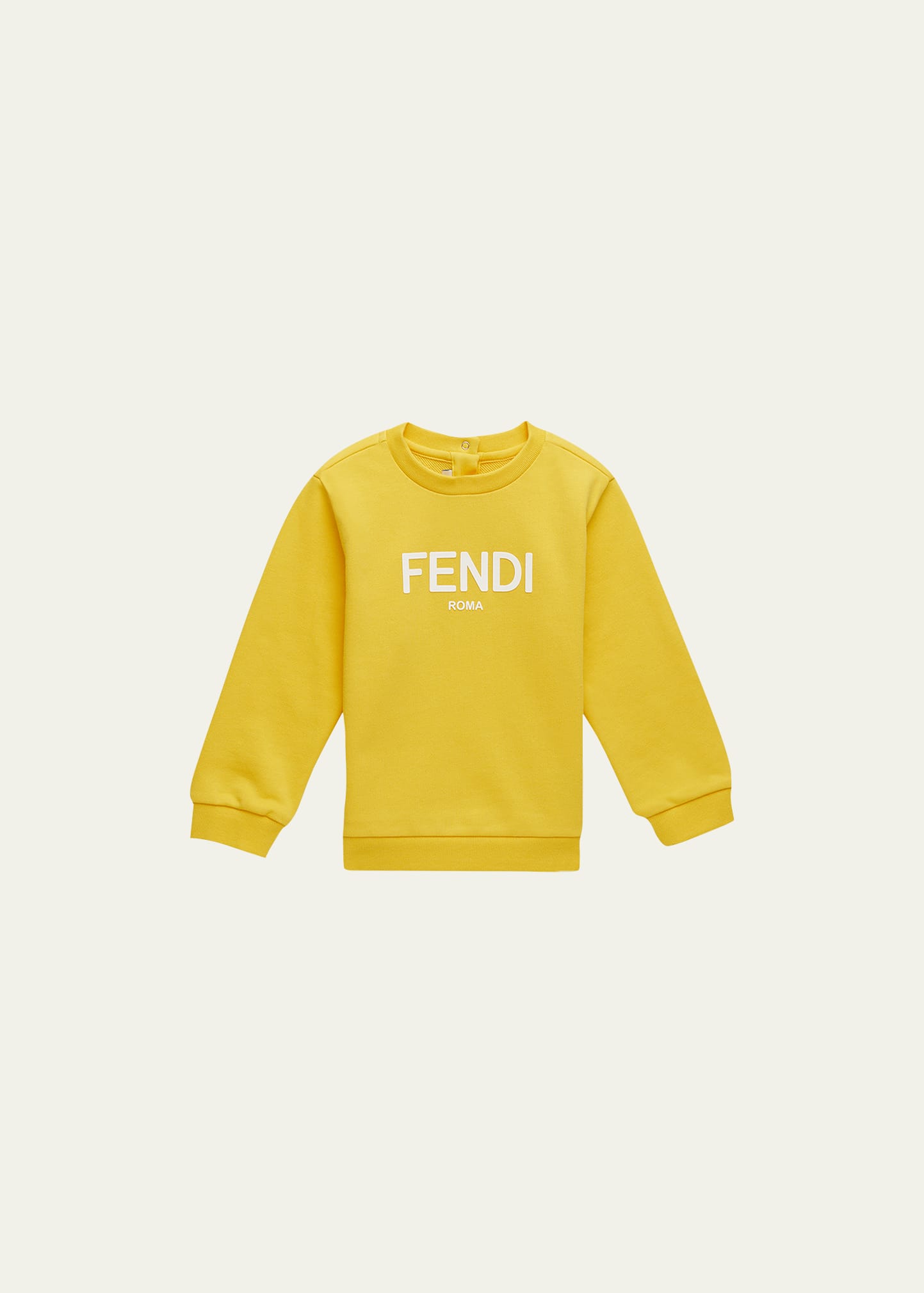 Fendi yellow sales sweatshirt