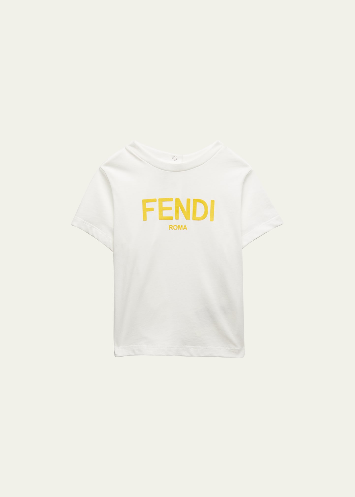 Fendi Boy s Classic Logo Print T Shirt Size 3M 24M Bergdorf Goodman