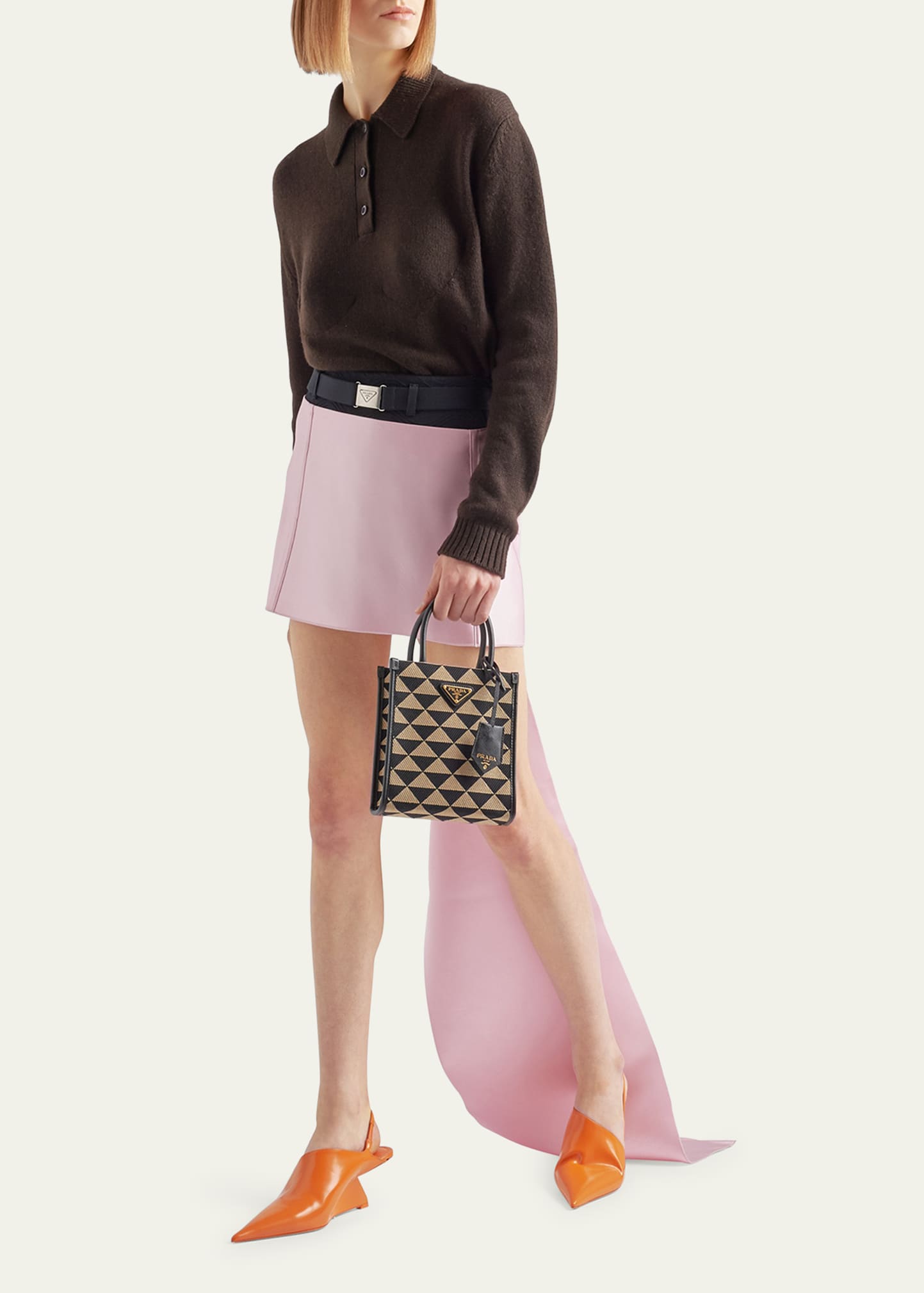 Prada Symbole Mini Box Tote Bag - Bergdorf Goodman