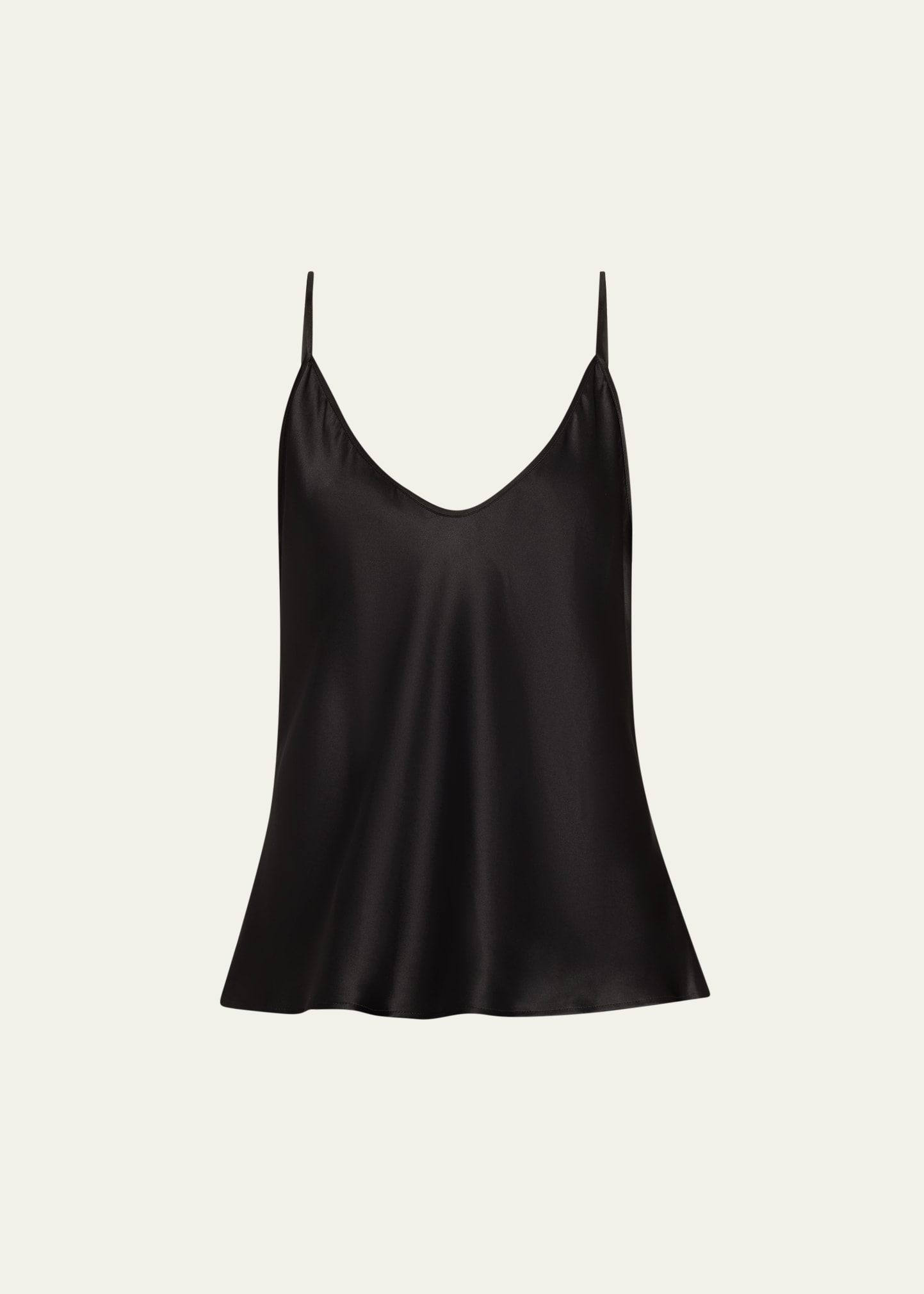 Luxury Silk Camisole in Black