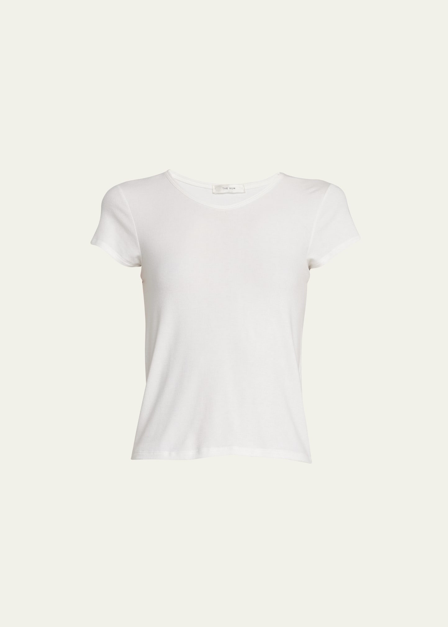 THE ROW Rasa Short-Sleeve Rib T-Shirt - Bergdorf Goodman