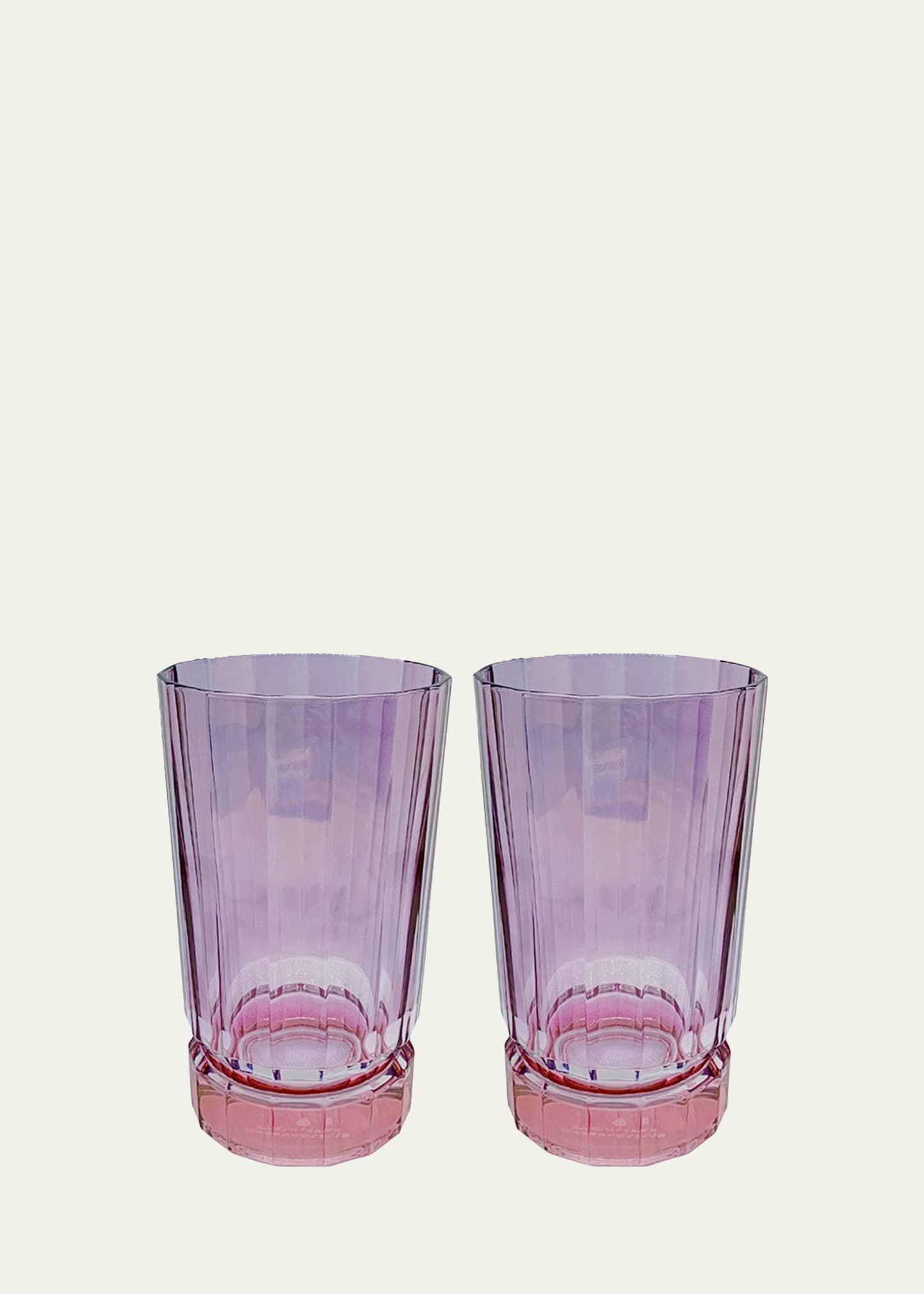 Luisa Beccaria Purple Shaded Stemmed Water Glasses, Set of 2 - Bergdorf  Goodman