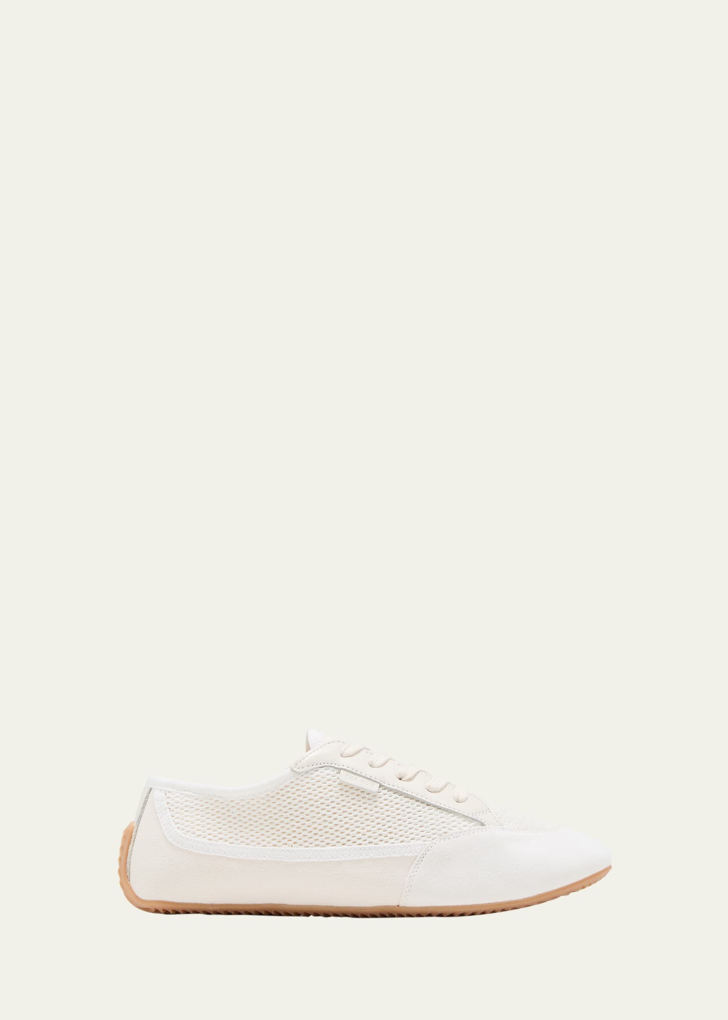 THE ROW Bonnie Suede Mesh Sneakers Bergdorf Goodman