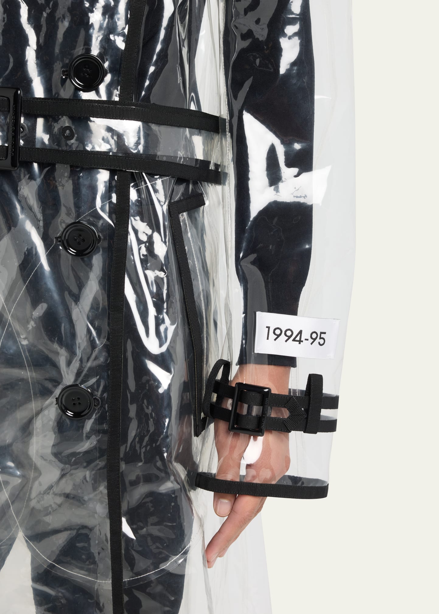 Dolce&Gabbana Light PVC Double-Breasted Trench Coat - Bergdorf Goodman