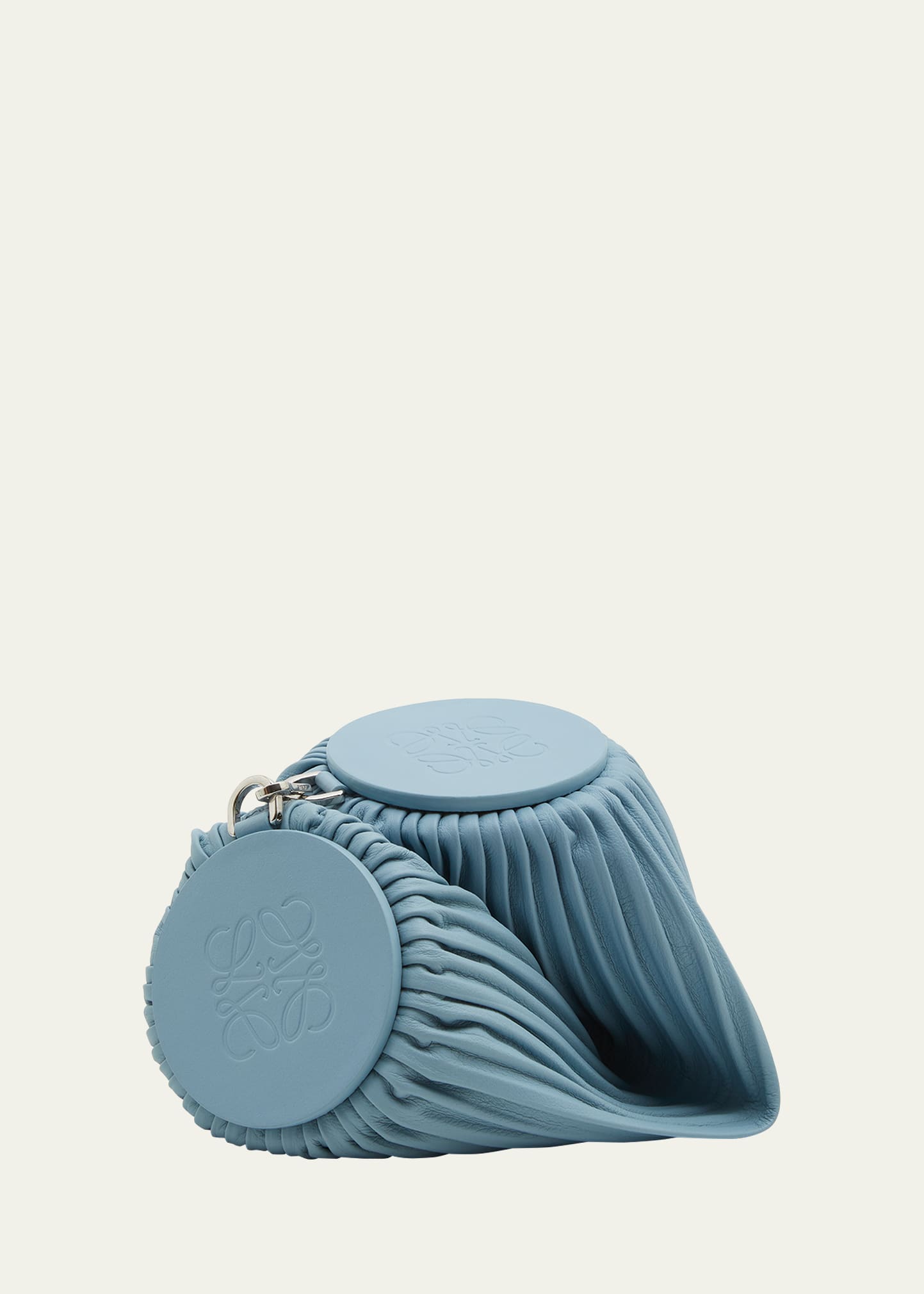 Loewe x Paula's Ibiza Bracelet Pleated Pouch Shoulder Bag - Bergdorf Goodman