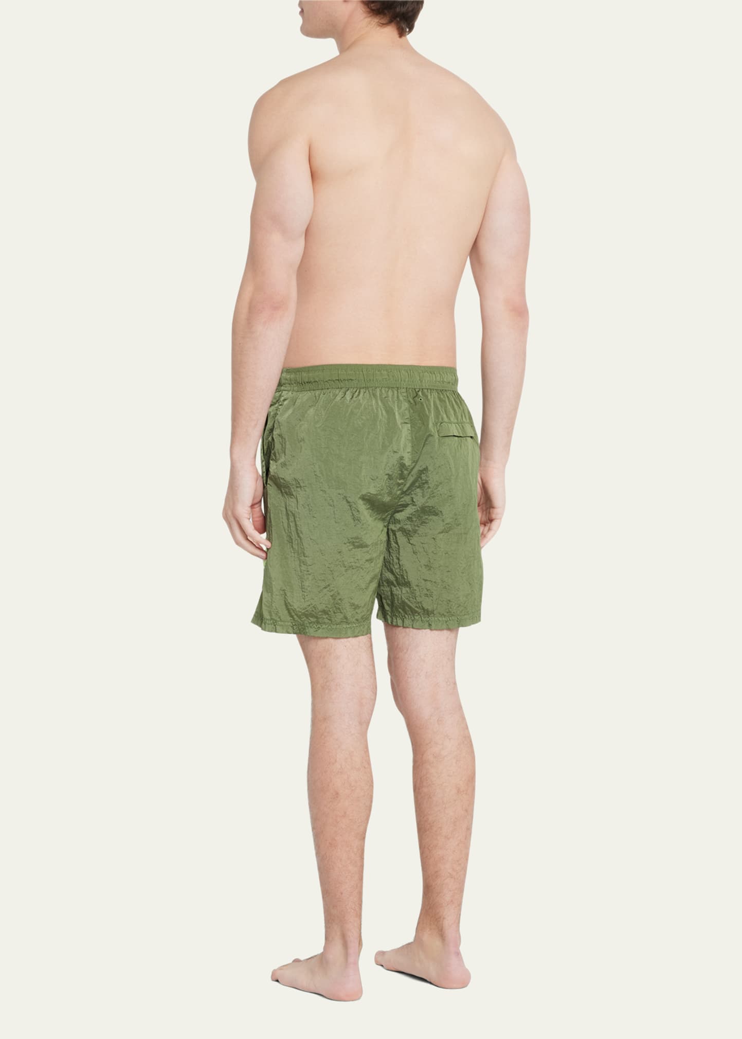 パンツ Stone  Bermuda Swim Shorts Stone Island Men's Embroidered Nylon Swim Shorts - Bergdorf Goodman