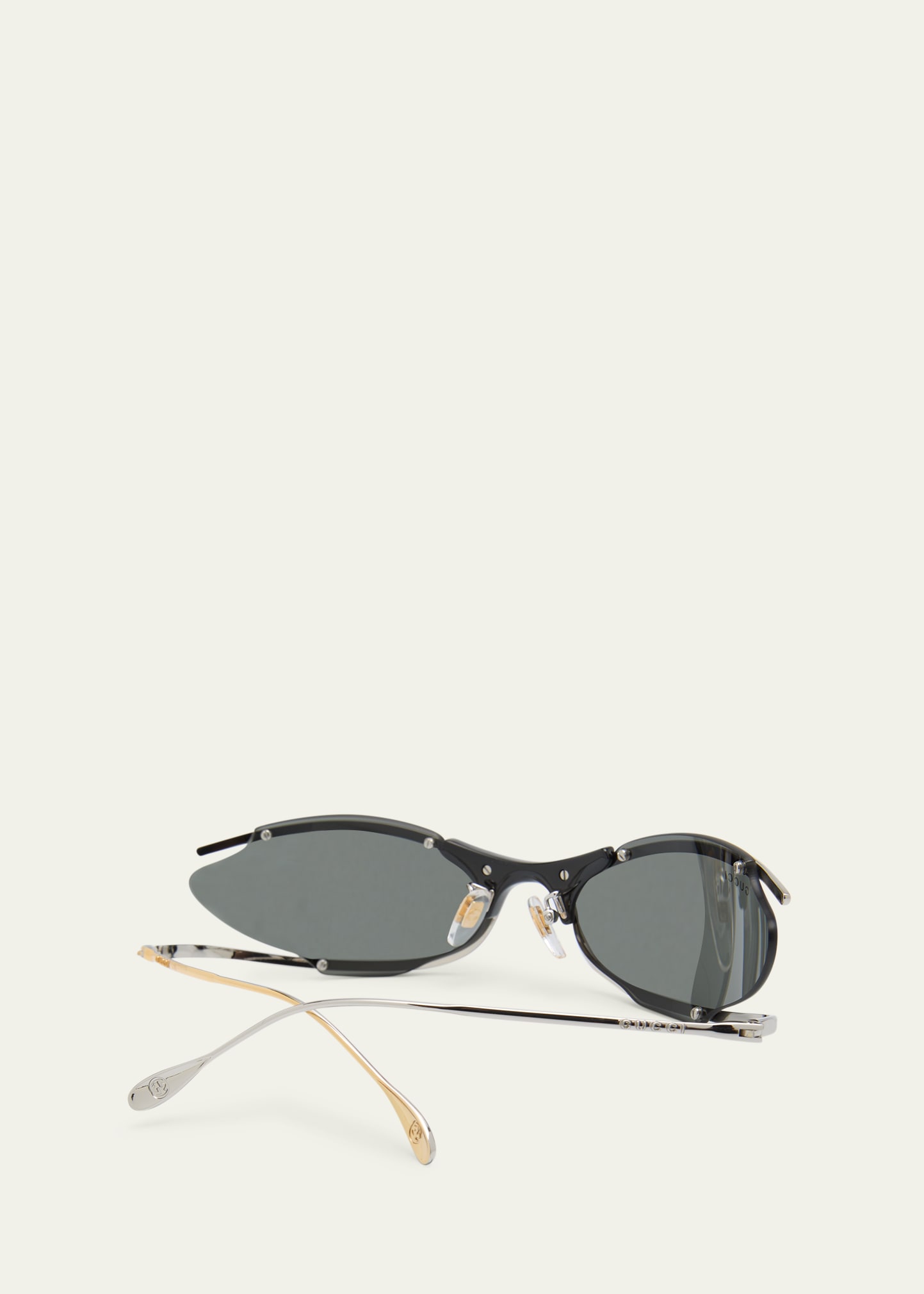 Gucci シルバー スリムフィット タンクトップ S org.jpg