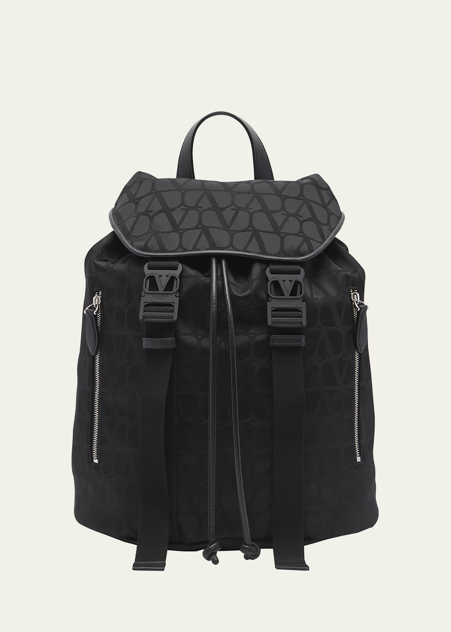 Valentino Garavani Men s Toile Iconographe Backpack Bergdorf Goodman