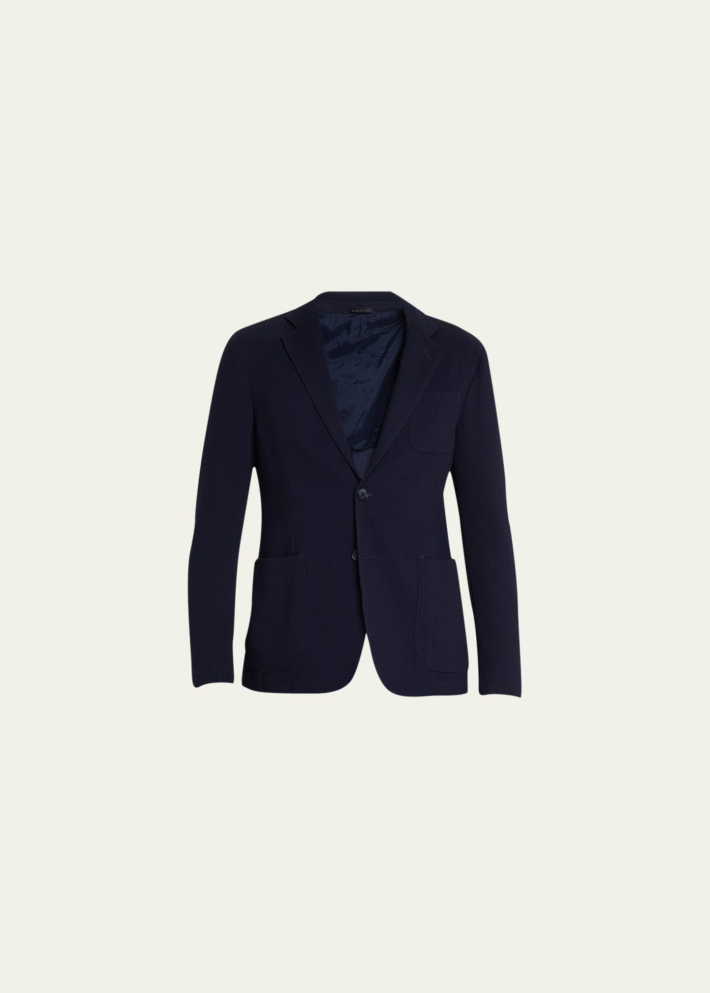 Giorgio Armani Men's Upton Herringbone Sport Jacket - Bergdorf Goodman