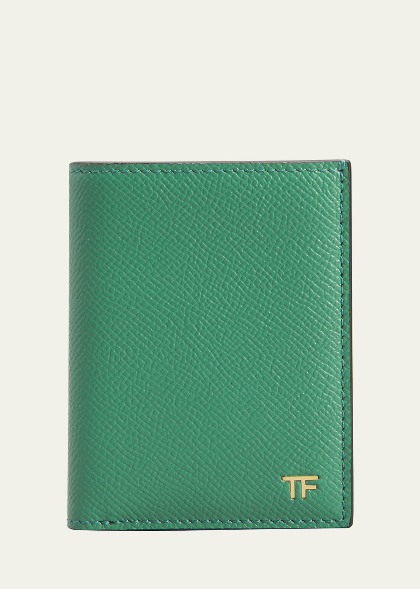 TOM FORD Men's T-Line Leather Bifold Card Holder - Bergdorf Goodman