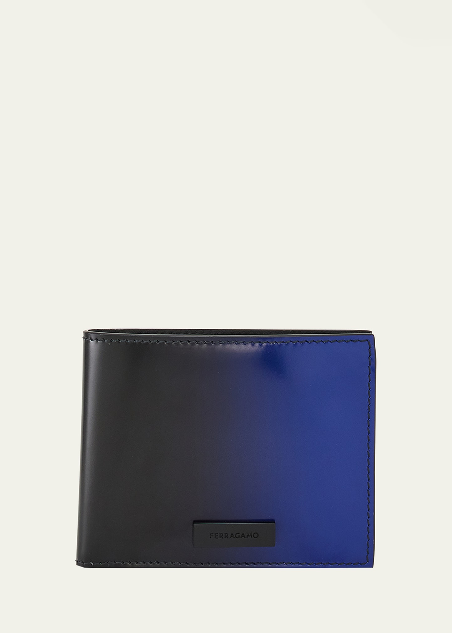 Ferragamo Men's Lingotto Bifold Wallet with ID Slot