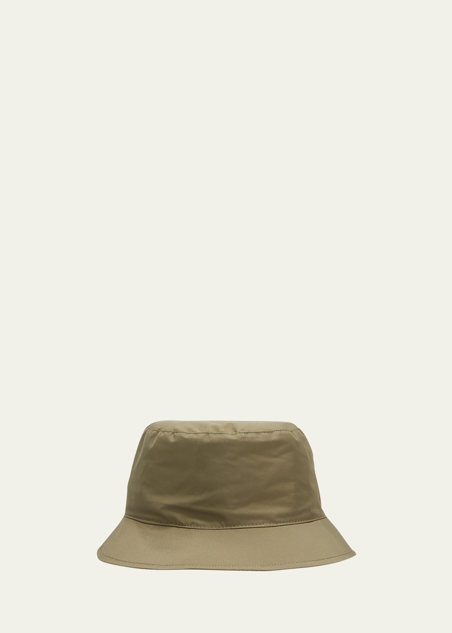 Loro Piana Men's Reversible Nylon Bucket Hat with Pouch - Bergdorf