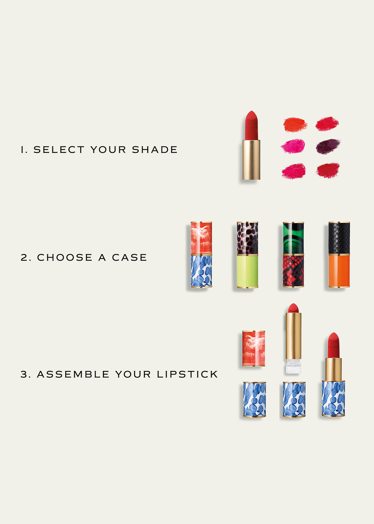 口紅 Dries Van Noten Refillable lipstick Dries Van Noten Lipstick Refill 0.12 oz 99 Favorite Red