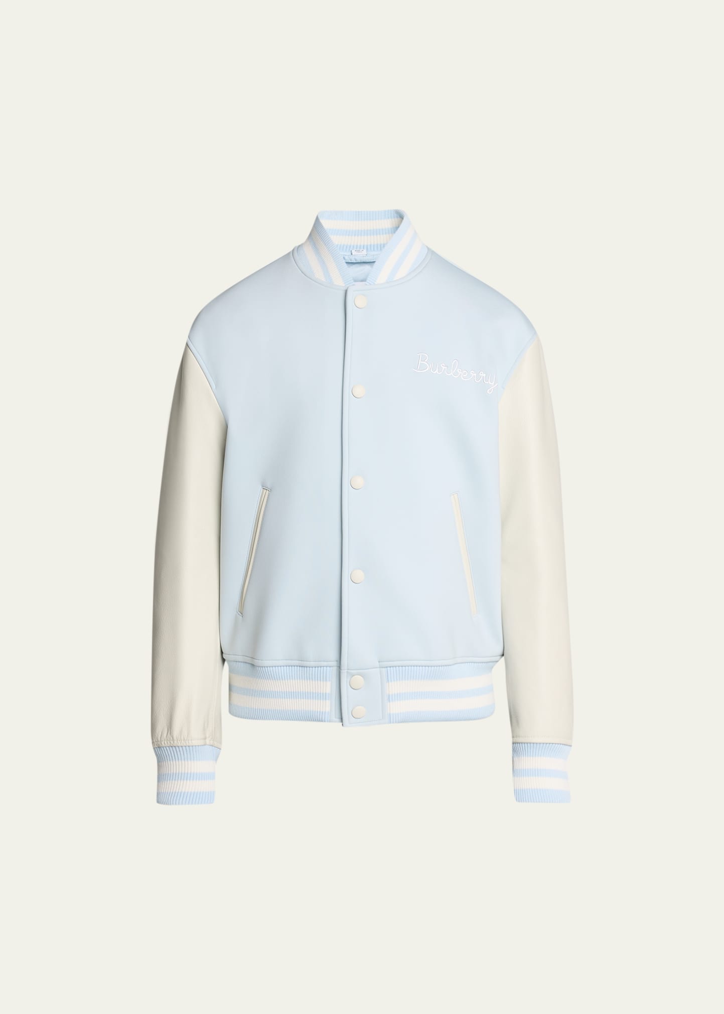 Burberry letterman online jacket