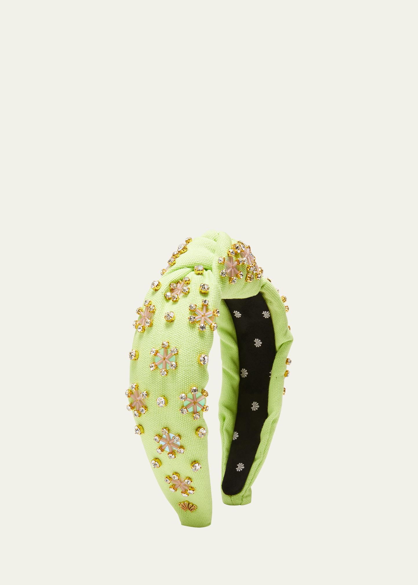 Lele Sadoughi Fusion Marble Printed Knotted Headband Lele Sadoughi Fusion Knotted Headband - Bergdorf Goodman main image 2