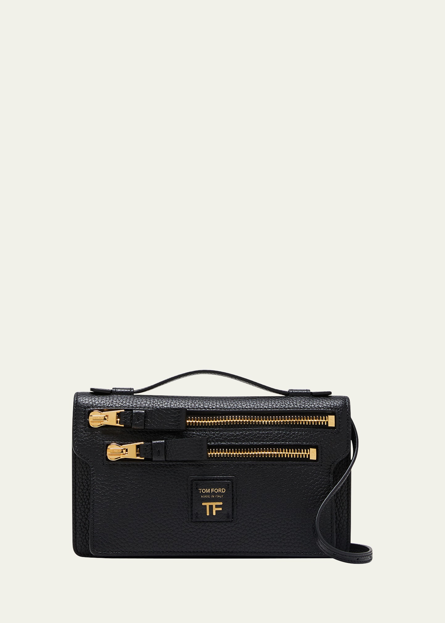 TOM FORD Jennifer Flap Leather Crossbody Bag - Bergdorf Goodman