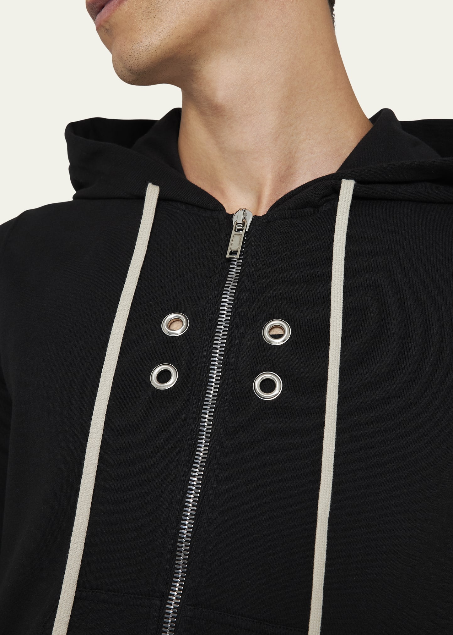 RickOwens drkshdw クロップドジップ Rick Owens DRKSHDW カットアウト クロップドジャケット