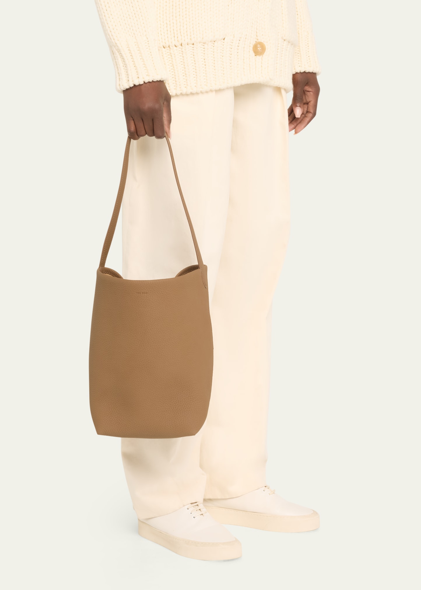 THE ROW N/S Park Tote Medium in Matte Grained Calfksin - Bergdorf