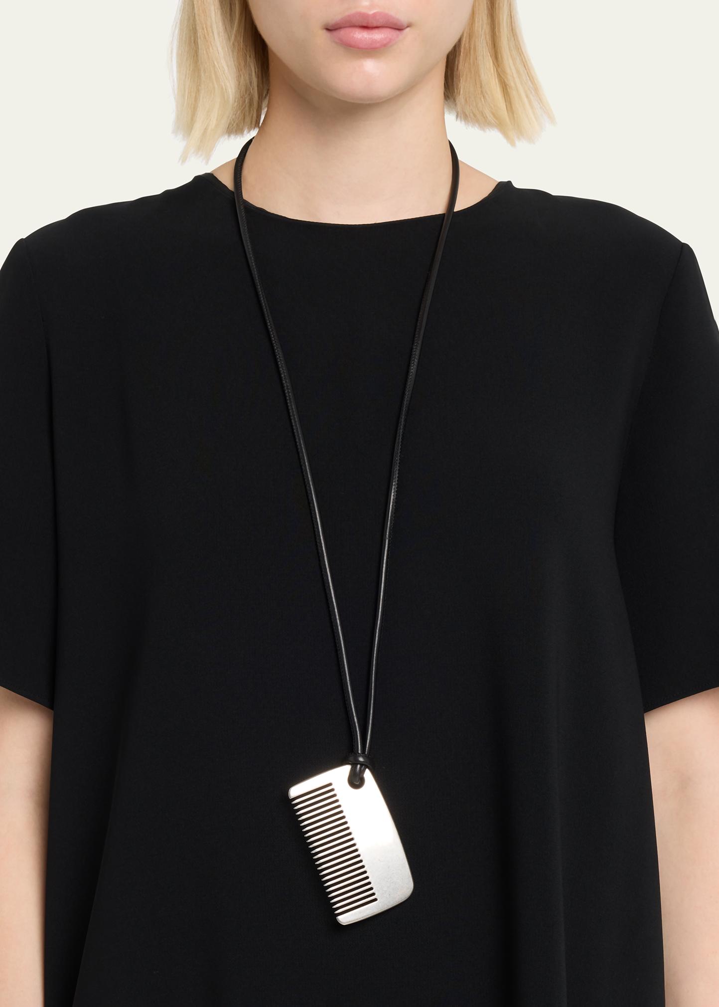 The Row Comb Necklace in Brass - Bergdorf Goodman