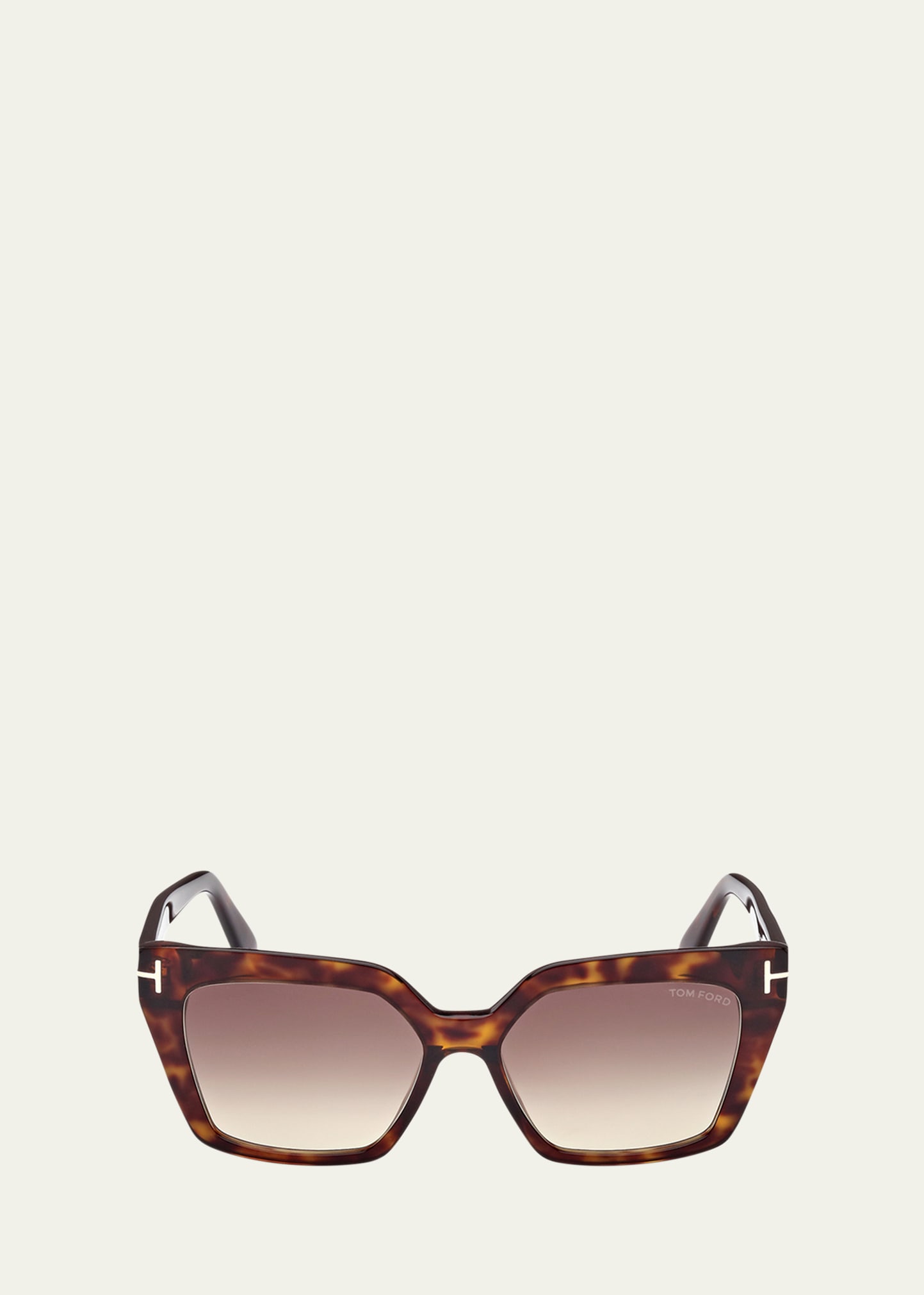 TOM FORD Havana Acetate Cat-Eye Sunglasses - Bergdorf Goodman