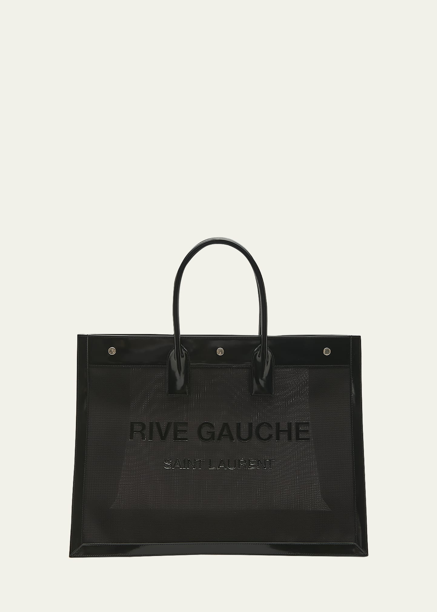 Stylish YSL Rive Gauche Tote for Beach and Travel