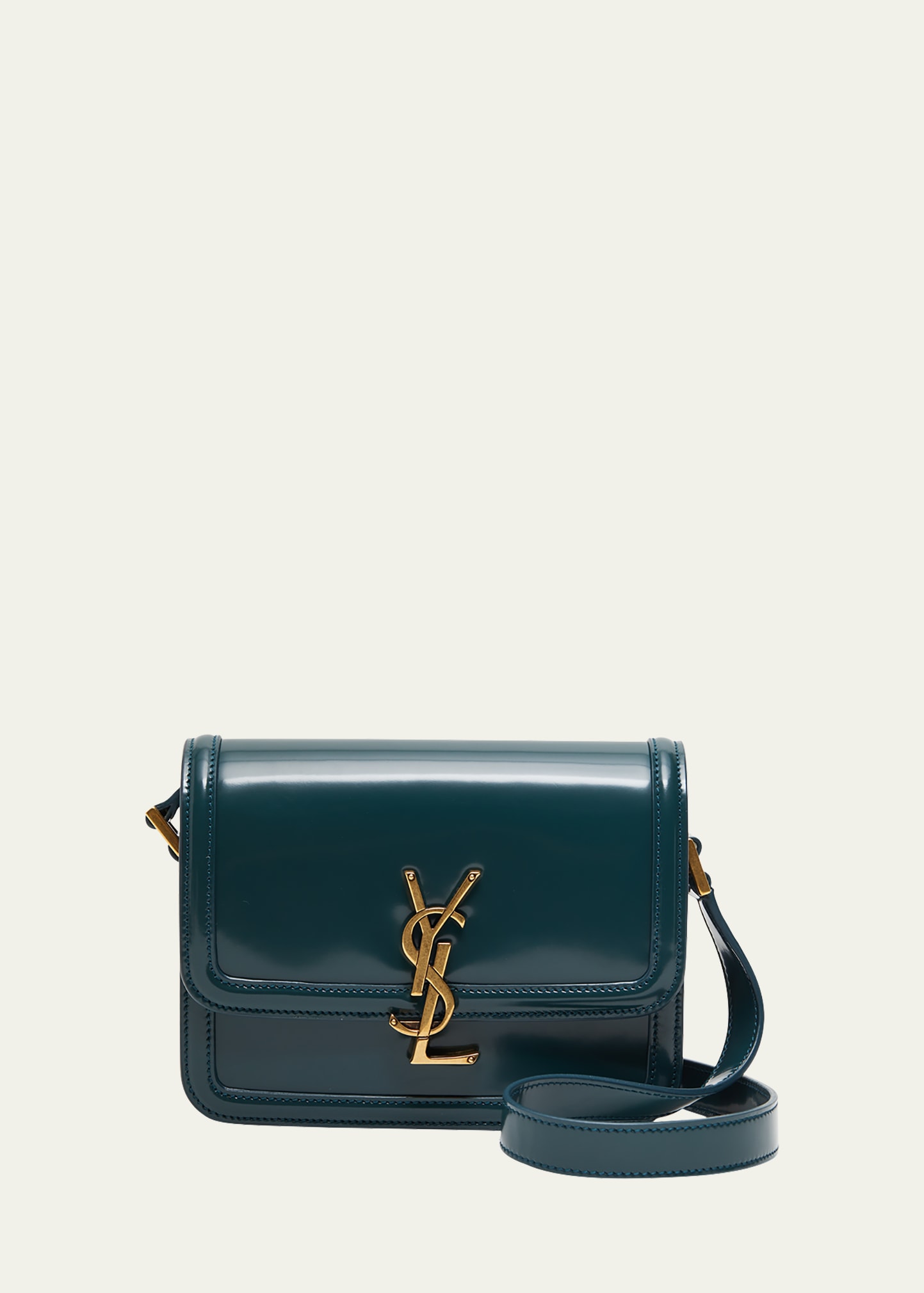 Saint Laurent Loulou Toy YSL Denim Shoulder Bag - Bergdorf Goodman