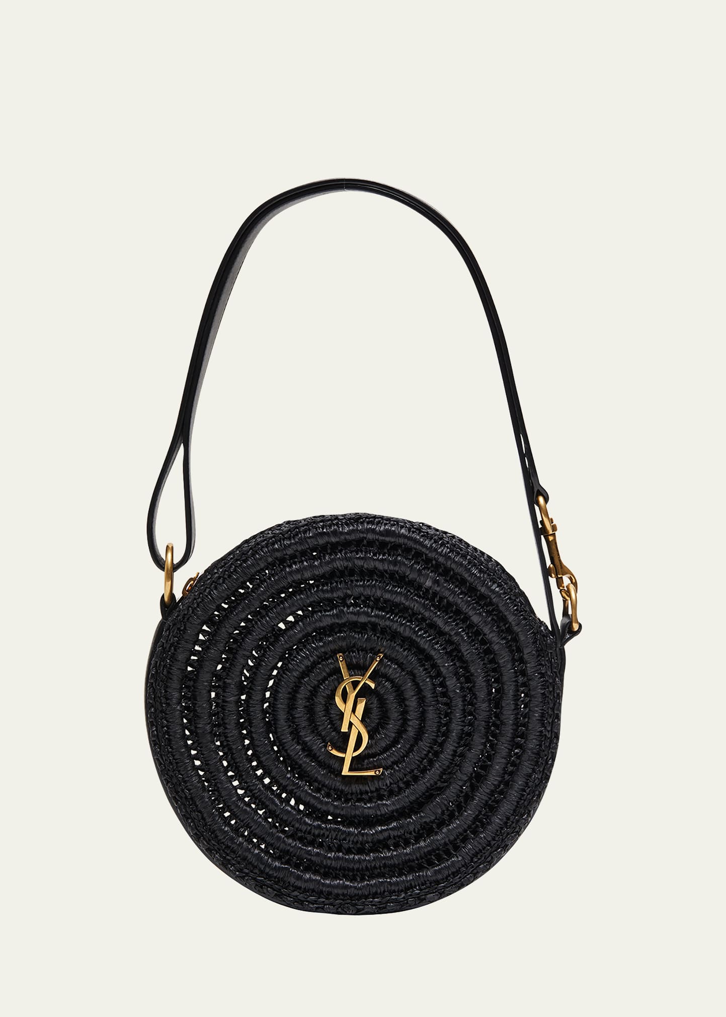 Circle raffia bag deals