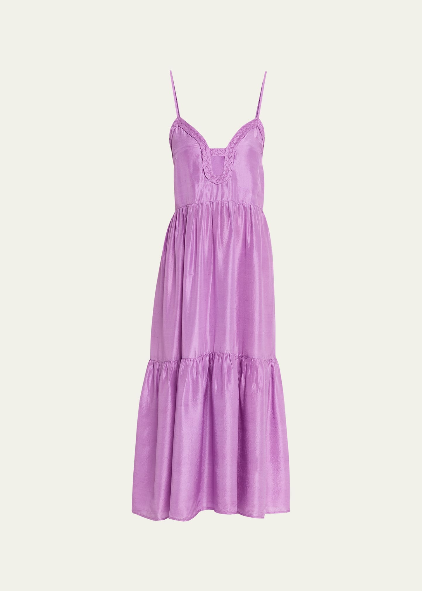 sea kyle silk dress There's strength in softness, and this dress proves it. The Sea Kyle Puff  Sleeve Silk Midi Dress is exactly the kind of piece Maddie would reach for  when she wants to feel