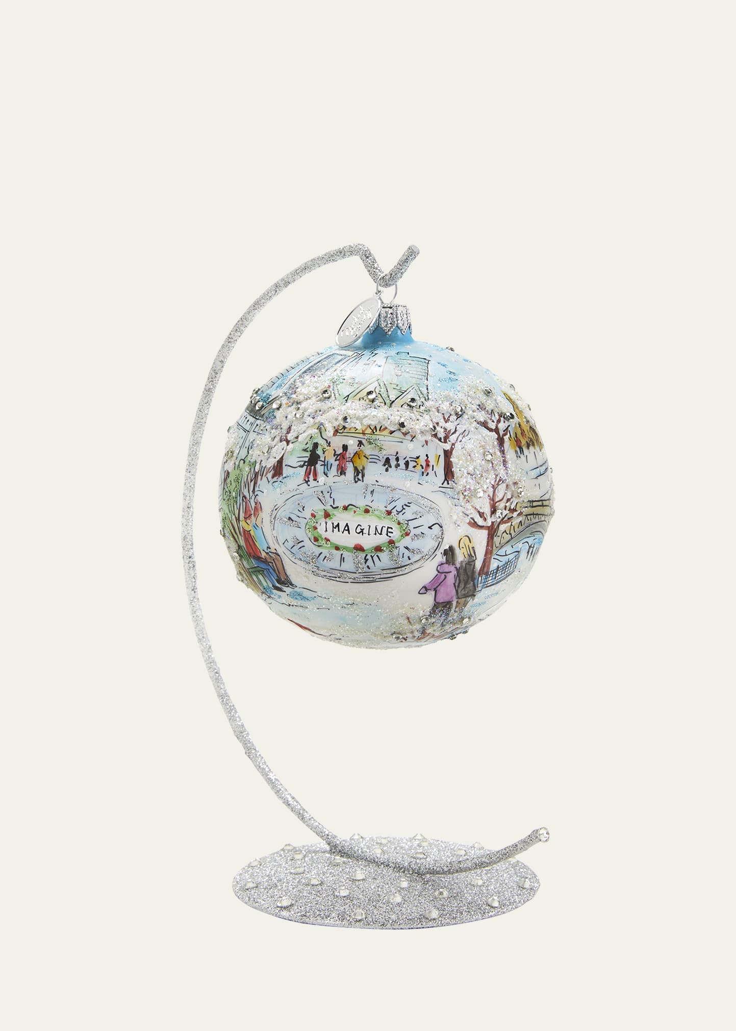 Michael Storrings Bergdorf Shopping Bag Christmas Ornament