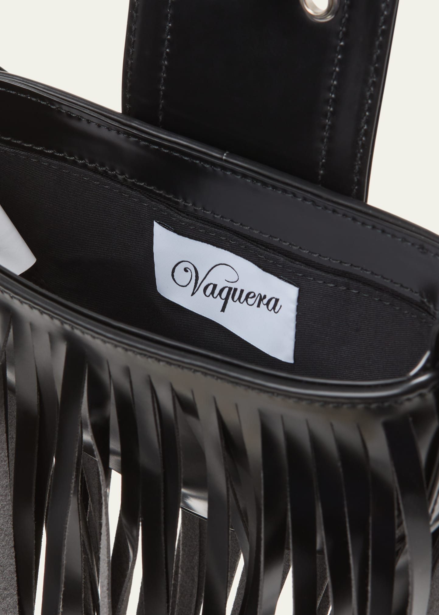 VAQUERA Fringe Buckle Dtl Shoulder Bag - Bergdorf Goodman