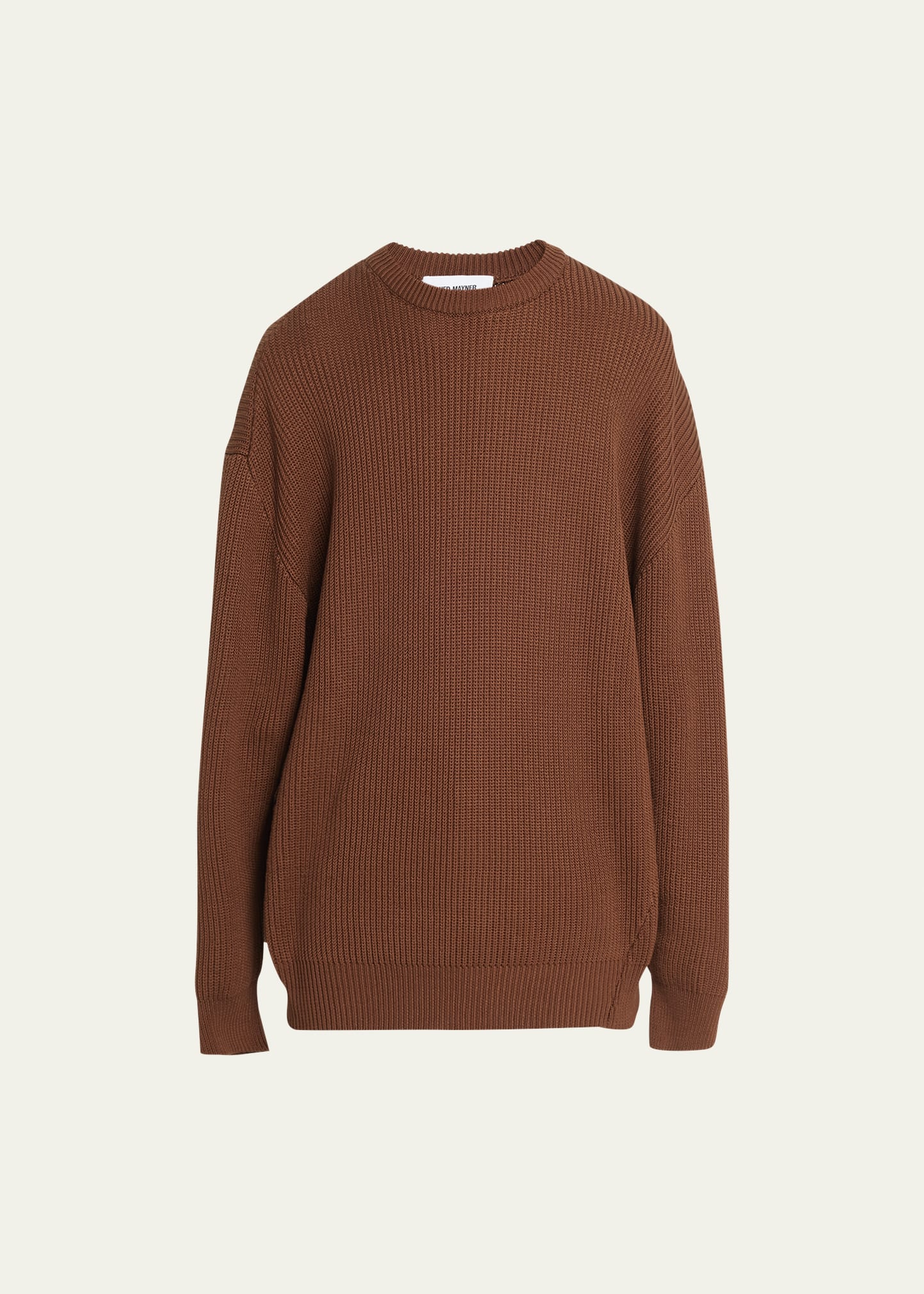 HED MAYNER Men's Ribbed Sweater with Twisted Sleeves - Bergdorf