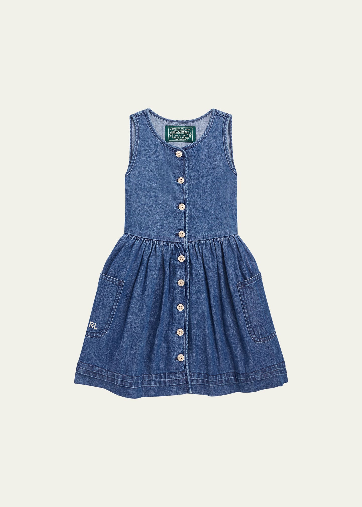 white christmas dresses DIESEL baby dress in lightweight denim main image 1