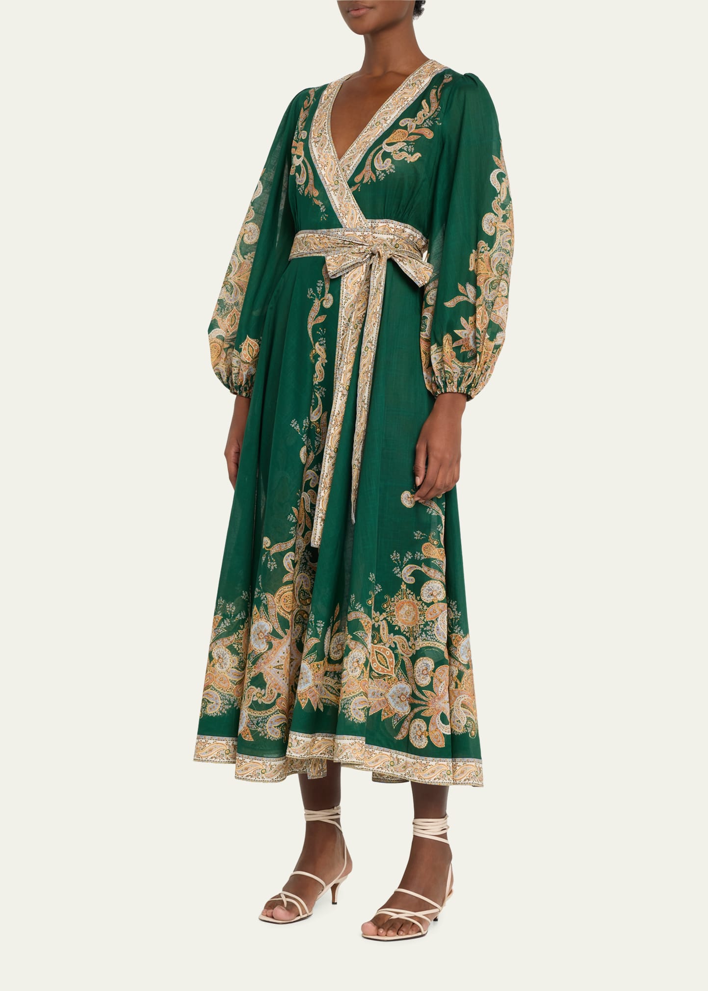 zimmermann brightside wrap midi dress Zimmermann Brightside Knit Shirtdress